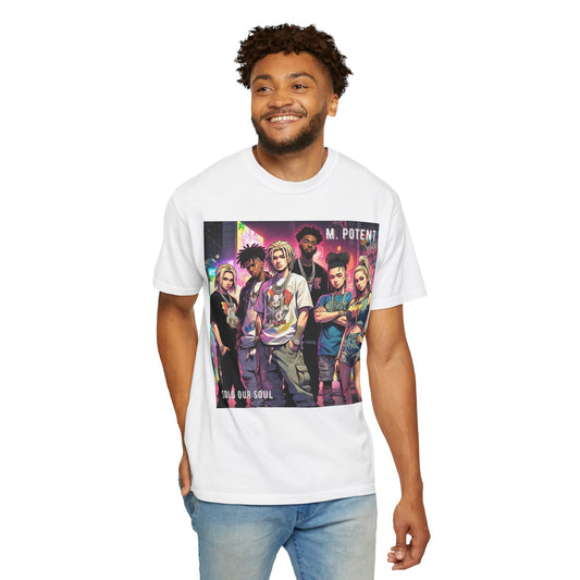 'Sold Our Soul' by M. Potent, Hip Hop Graphic Tee, Streetwear T-Shirt, Unisex Casual Tee, Music-Inspired Shirt, Gifts for Music Lovers, Trendy Fashion Top