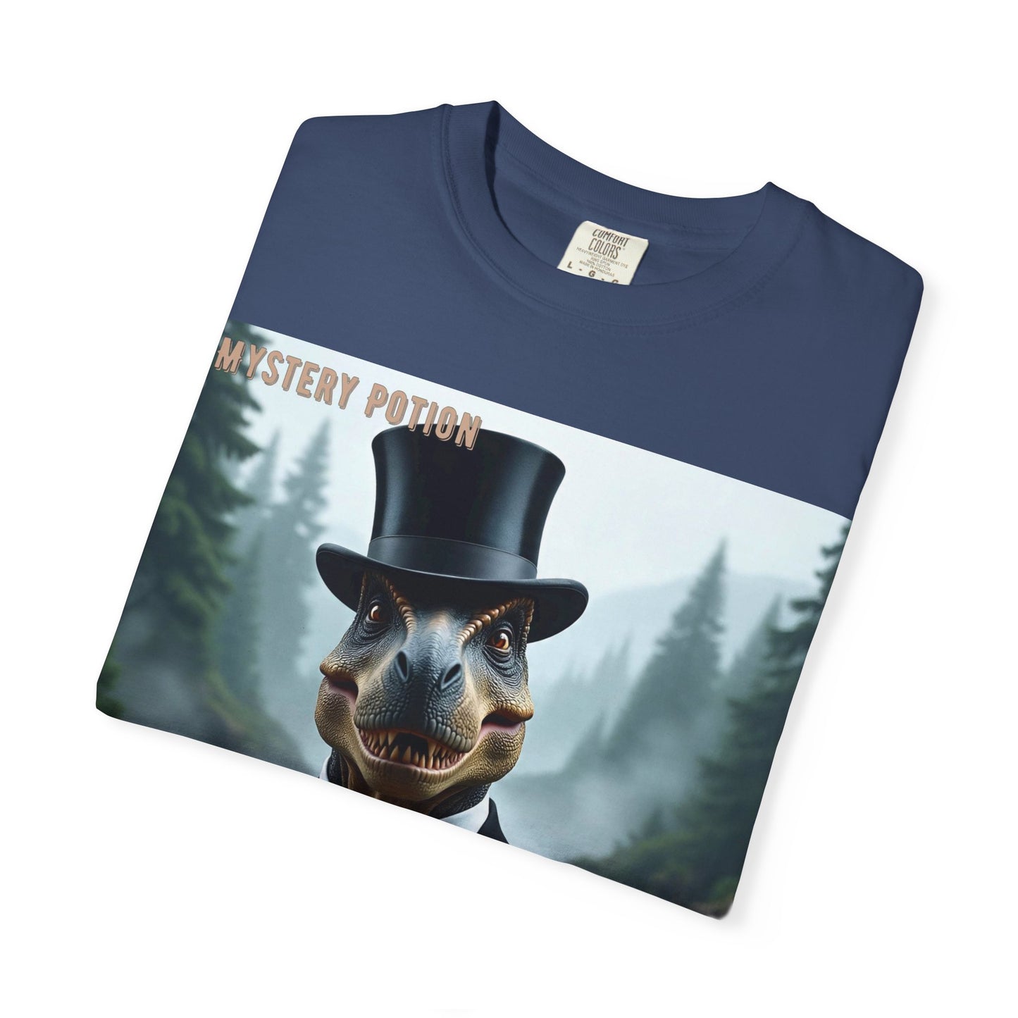 Mystery Potion T-shirt, Quirky Animal Graphic Tee, Fun Gift for Nature Lovers, Unique Fashion Statement, Casual Wear, Unisex Graphic Tee