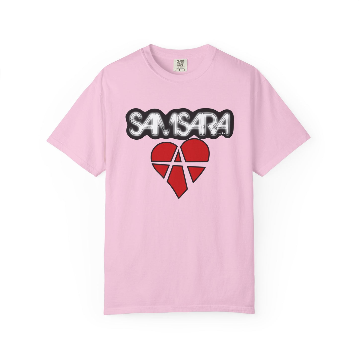 Samsara Unisex T-Shirt, Band Picture on back, Comfortable Graphic Shirt for Music Lovers, Perfect for Concerts, Gifts for Friends, Casual Wear, Street Style