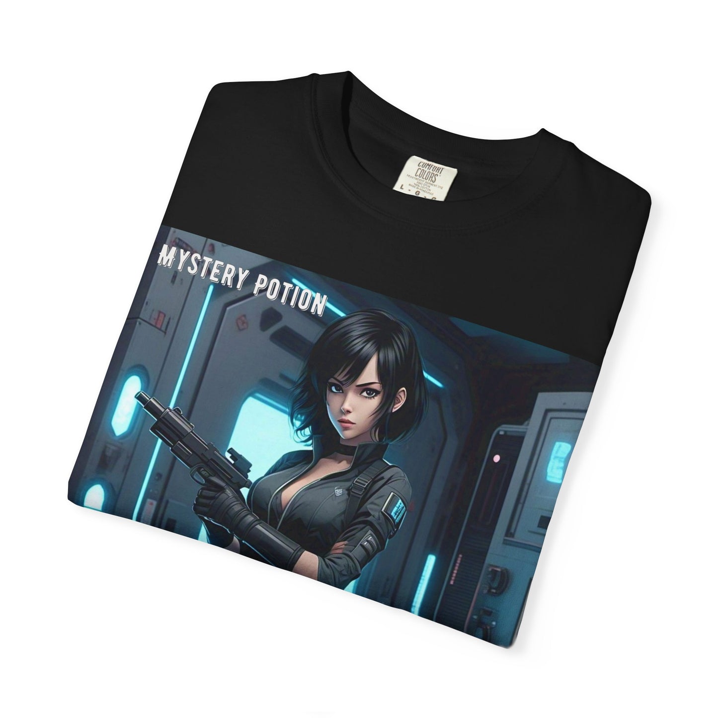 Mystery Potion Graphic Tee, Gamer T-Shirt, Unisex Clothing, Casual Wear, Birthday Gift, Top Secret Access Shirt