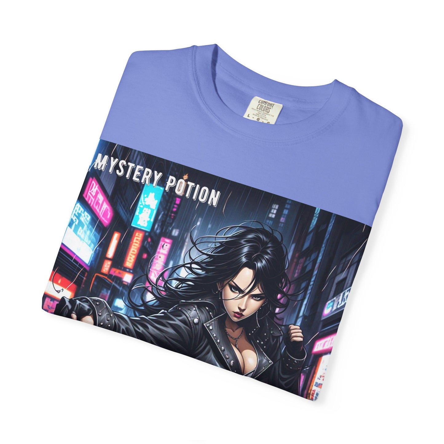 Mystery Potion Art Of Living Graphic T-Shirt, Cool Unisex Tee, Urban Style Apparel, Casual Streetwear, Gift for Gamers, Graphic Tee for Events