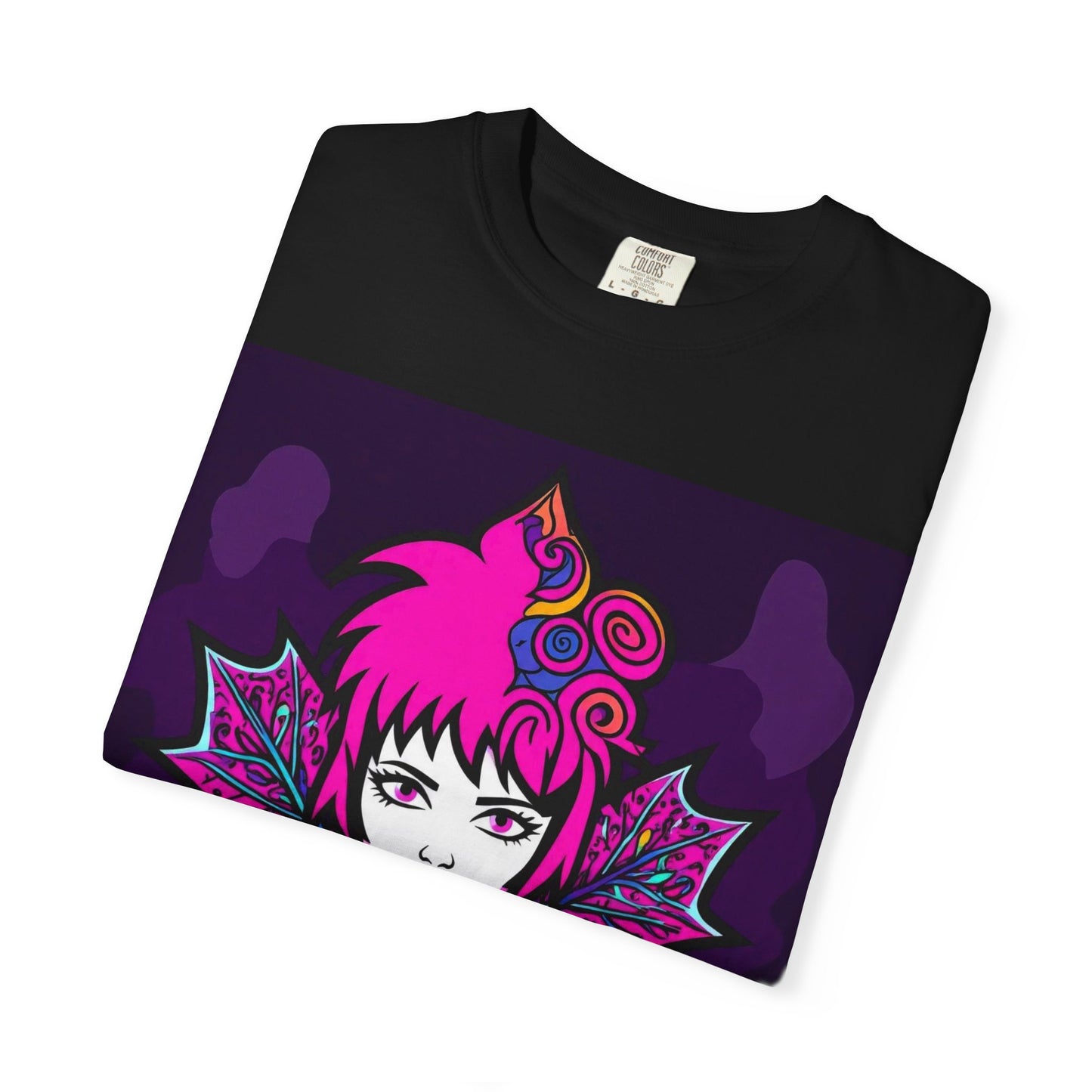 Emily The Maple Leaf Vibrant Graphic Tee: Retro Pop Art T-Shirt, Unique Gift, Casual Wear, Festival Fashion, Fun Style, Unisex Apparel