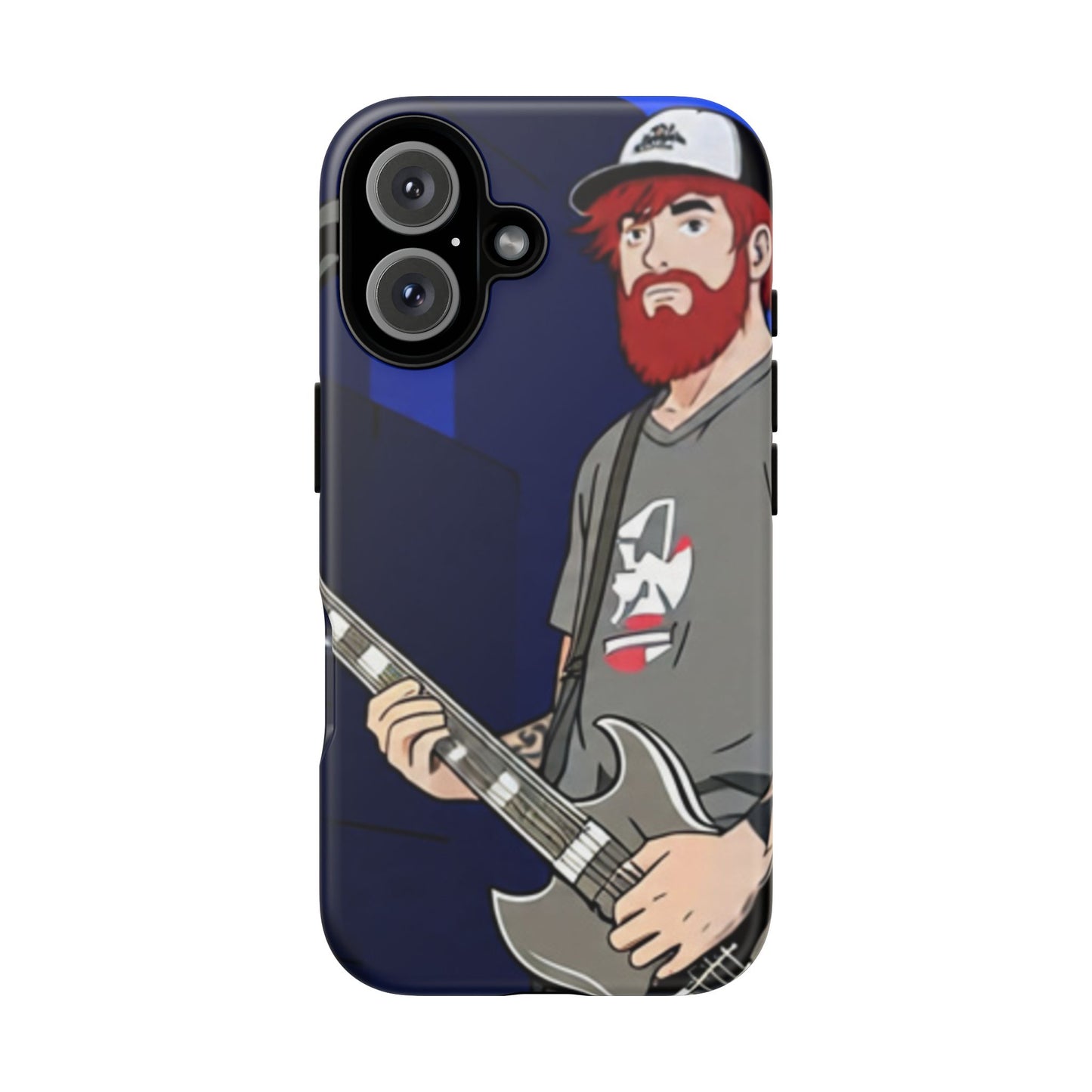 Guitarist Phone Case - Tough Cases for Music Lovers, Rock Bands, Gifts for Musicians, Unique Phone Covers, Personalized Accessories