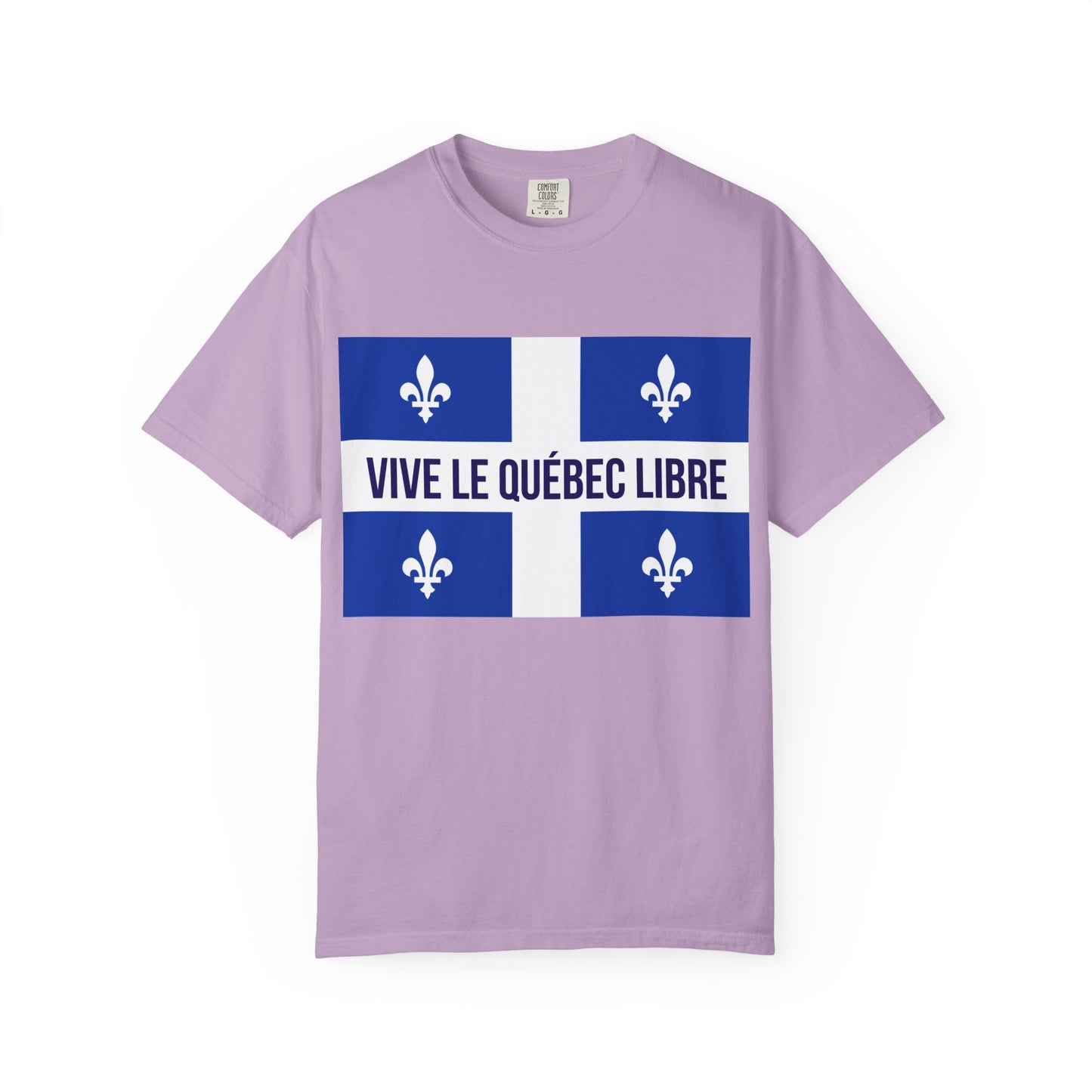 Vive le Québec Libre T-Shirt, Unisex Garment-Dyed Tee for Patriotic Celebrations, Canadian Pride Shirt, Quebec Independence Day [...]