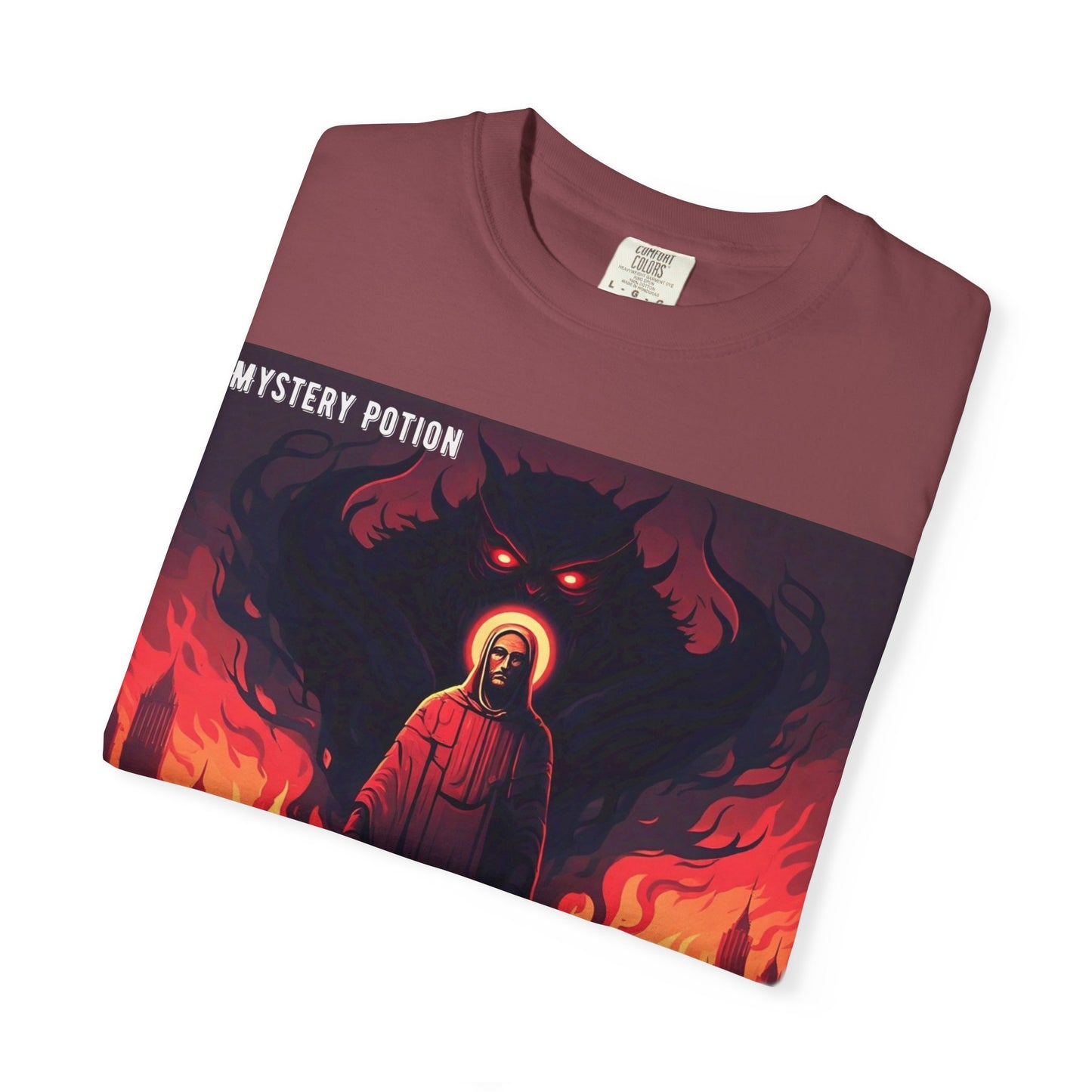 Mystical Struggle Graphic Tee - Perfect for Fans of Fantasy, Unique Gift, Casual Wear, Unisex T-shirt, Graphic Art Clothing