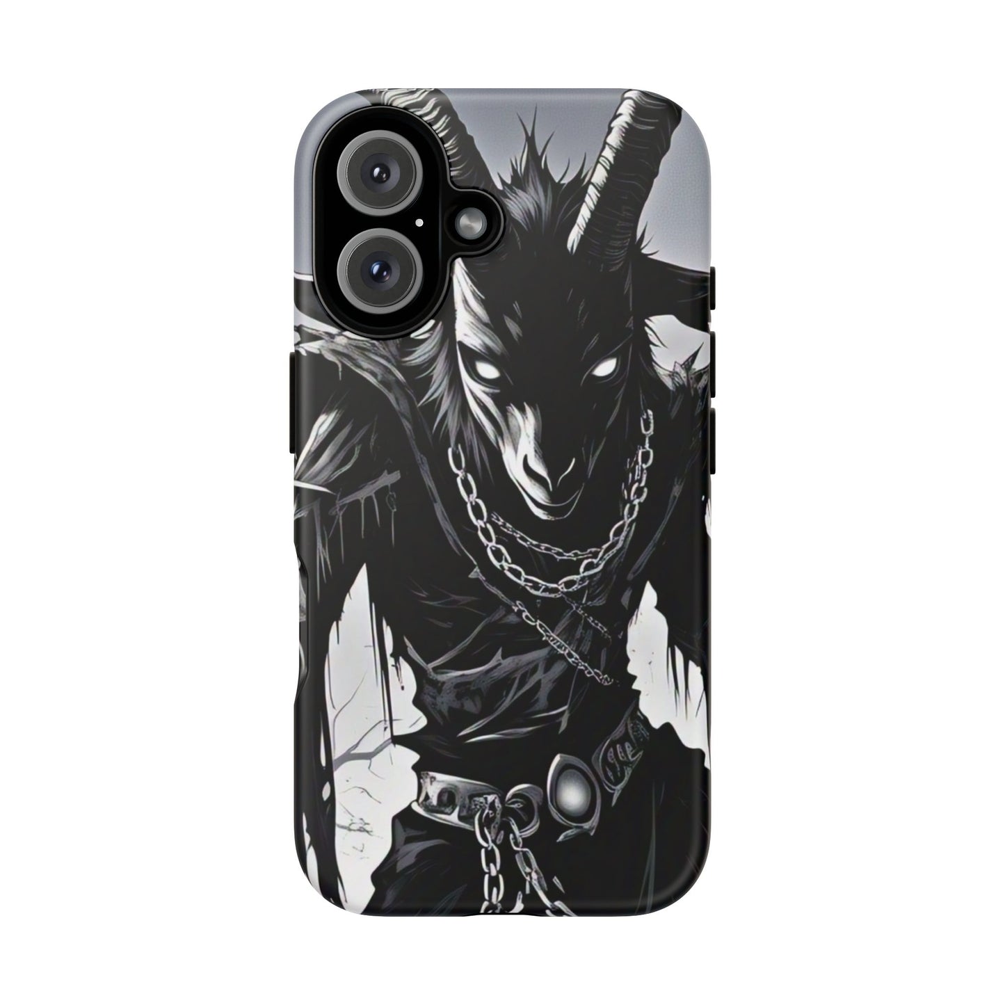 GOAT of Goth Tough Cases - Unique Artistic Phone Case, Dark Fantasy Style, Gift Idea for Gamers, Protection & Style for Everyday Use, Phone Accessory