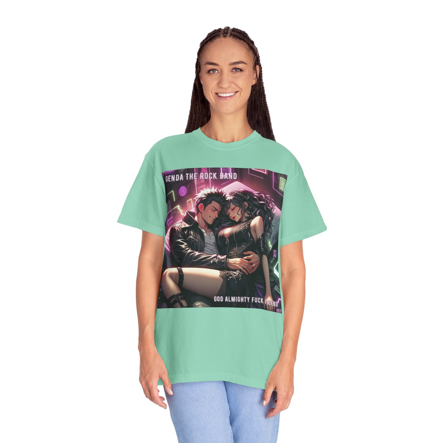 Rock Band Explicit Graphic T-Shirt, Vintage Music Tee, Unisex Kurt Cobain Shirt, Retro Style Apparel, Perfect for Concerts or Gifting