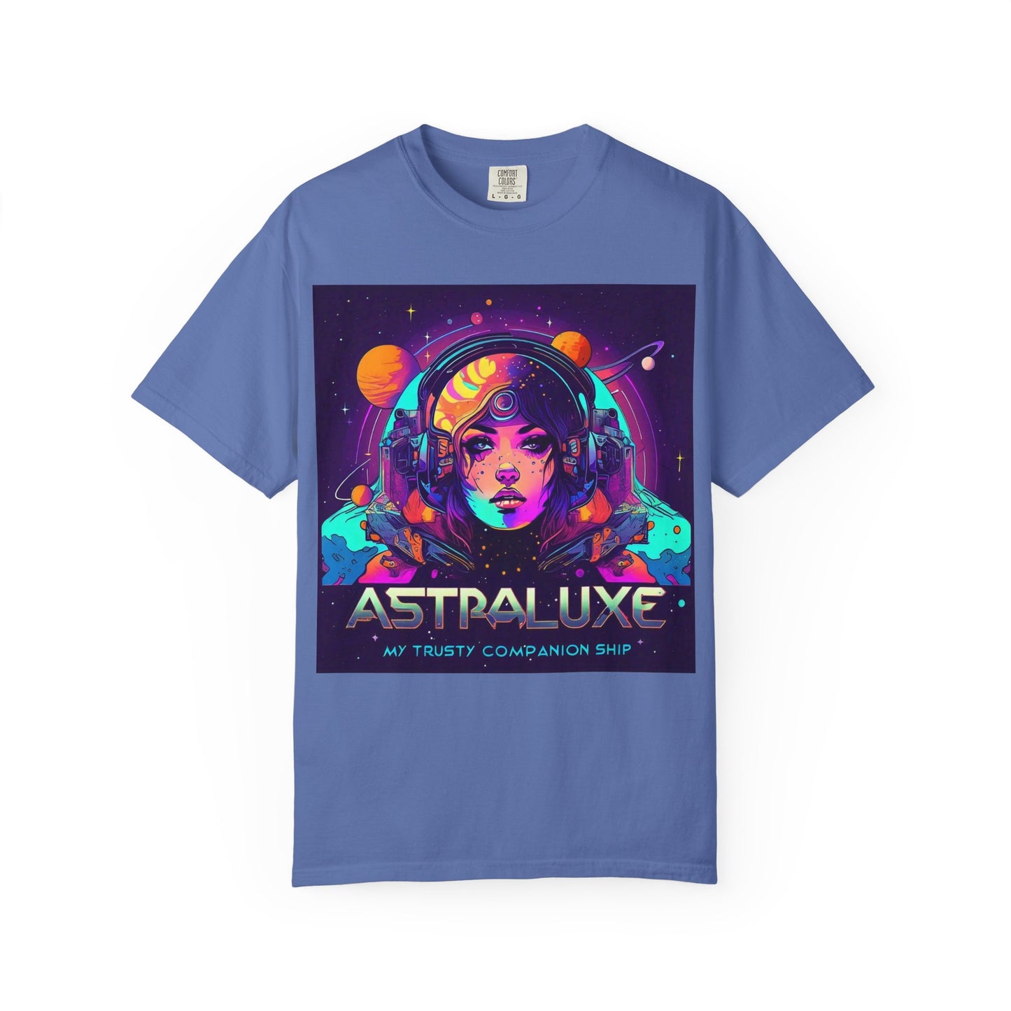 Astraluxe Unisex T-Shirt, Space Theme Tee, Gifts for Sci-Fi Lovers, Cosplay Costume, Festival Wear, Vintage Graphic Top