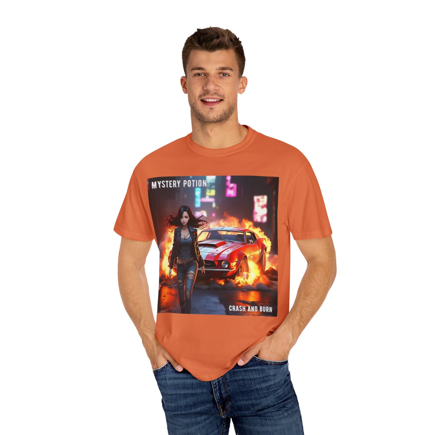 Mystery Potion Graphic Tee, Unisex Cool T-Shirt, Casual Wear, Gift for Gamers, Summer Festival Top