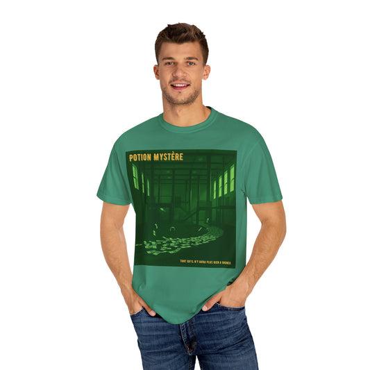 'Tant Qu'il N'Y Aura Plus Rien À Gagner' par Potion Mystère, Money Trail Unisex T-Shirt, Vintage Graphic Tee, Gift for Industrial Music Lovers, Casual Wear, Unique Graphic Shirt