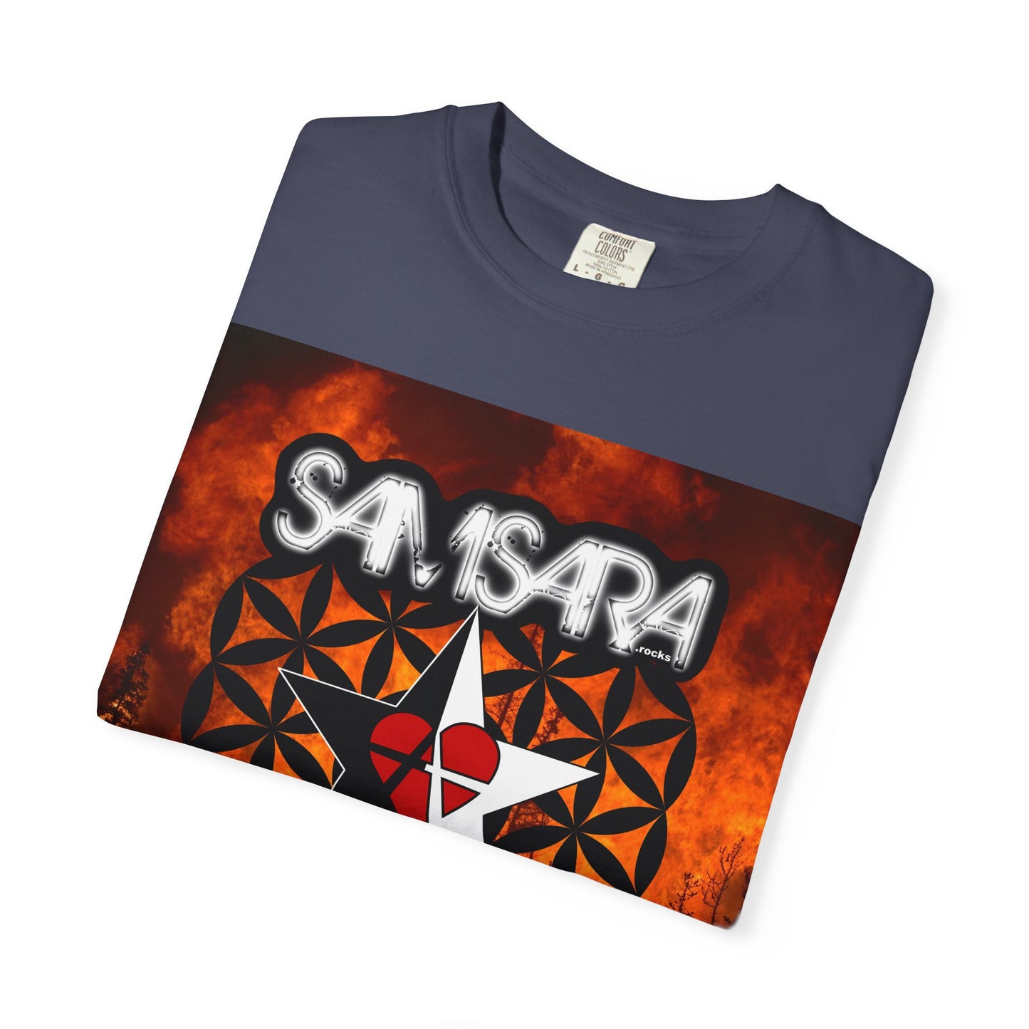 'Permanent Damage' by Samsara, Bold Graphic T-Shirt, Music Festival Gear, Unisex Casual Tee, Unique Gift for Friends, Statement Apparel, Concert Outfit