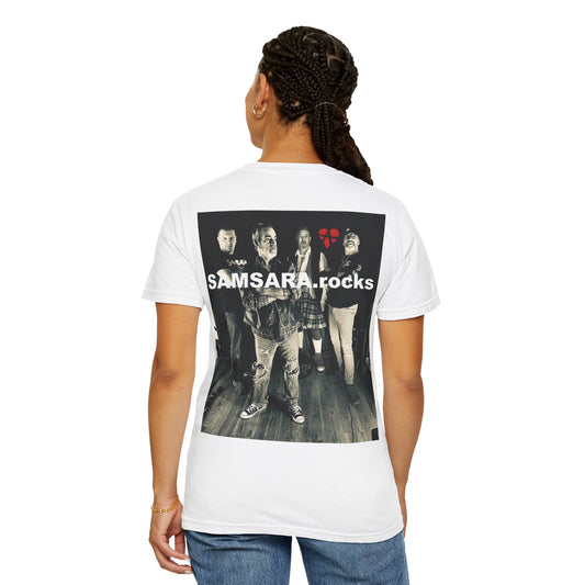 Samsara Rocks Unisex Music Graphic T-Shirt, Cool Band Tee, Vintage Concert Style, Perfect Gift for Music Lovers, Rock Festival Wear