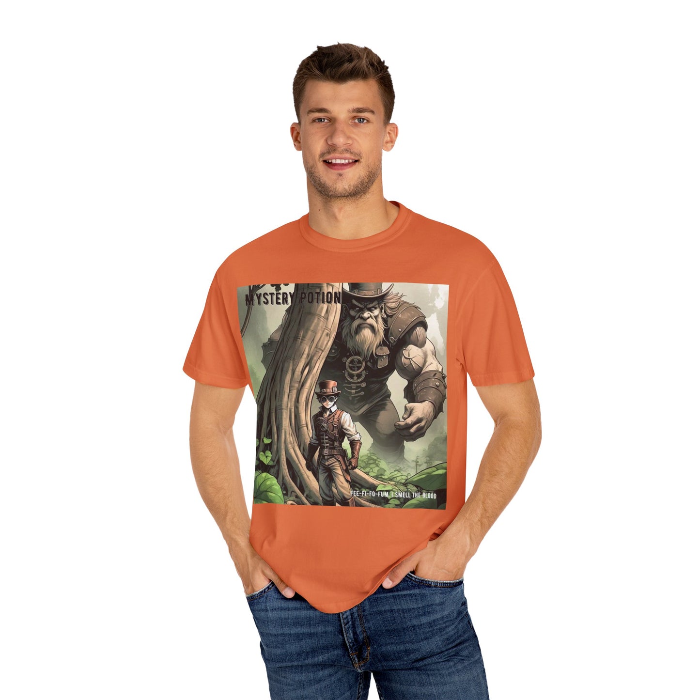 Mystery Potion Adventure T-Shirt, Fantasy Shirt, Unisex Graphic Tee, Gamer Gift, Nature Lover Gift, Cool T-Shirt for Events