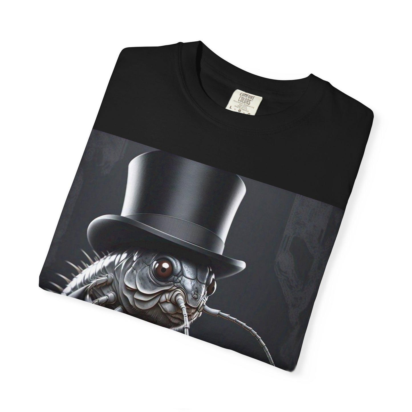 Whimsical Silver Fish Gentleman T-shirt | Fun Gift for Aquatic Lovers, Unique Humor Shirt, Casual Wear, Creative Outfit