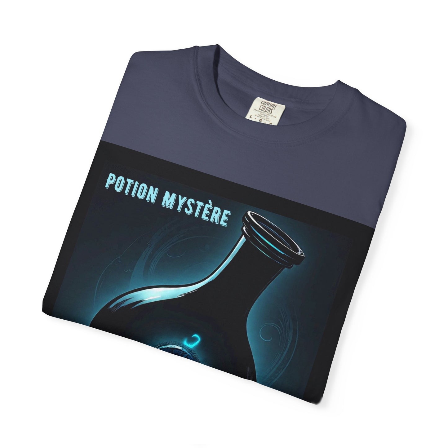 'Quand Le Vent Souffle Fort' par Potion Mystère, Mystery Potion T-Shirt, Unisex Graphic Tee, Magic Lab Shirt, Fantasy Apparel, Gift for Wizards and Witches