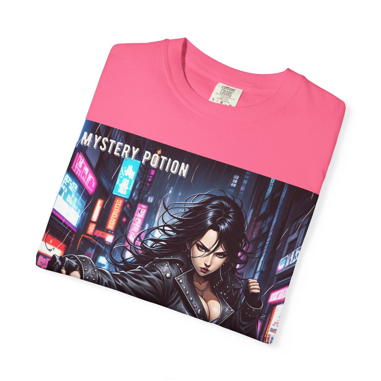Mystery Potion Art Of Living Graphic T-Shirt, Cool Unisex Tee, Urban Style Apparel, Casual Streetwear, Gift for Gamers, Graphic Tee for Events