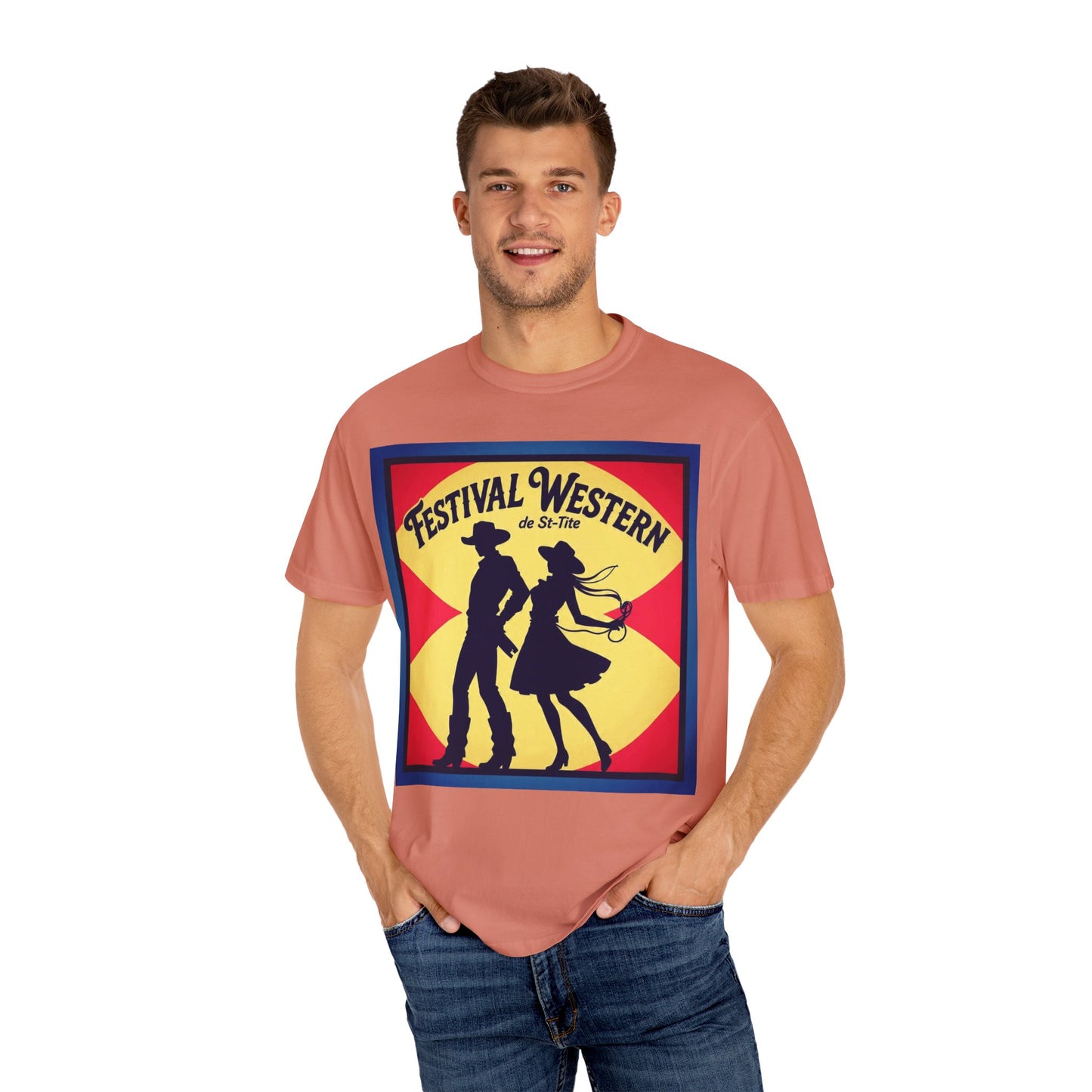 St-Tite Western Festival T-Shirt, Unisex Graphic Tee, Country Music Shirt, Bohemian Style Outfit, Gift for Dance Festival Lovers