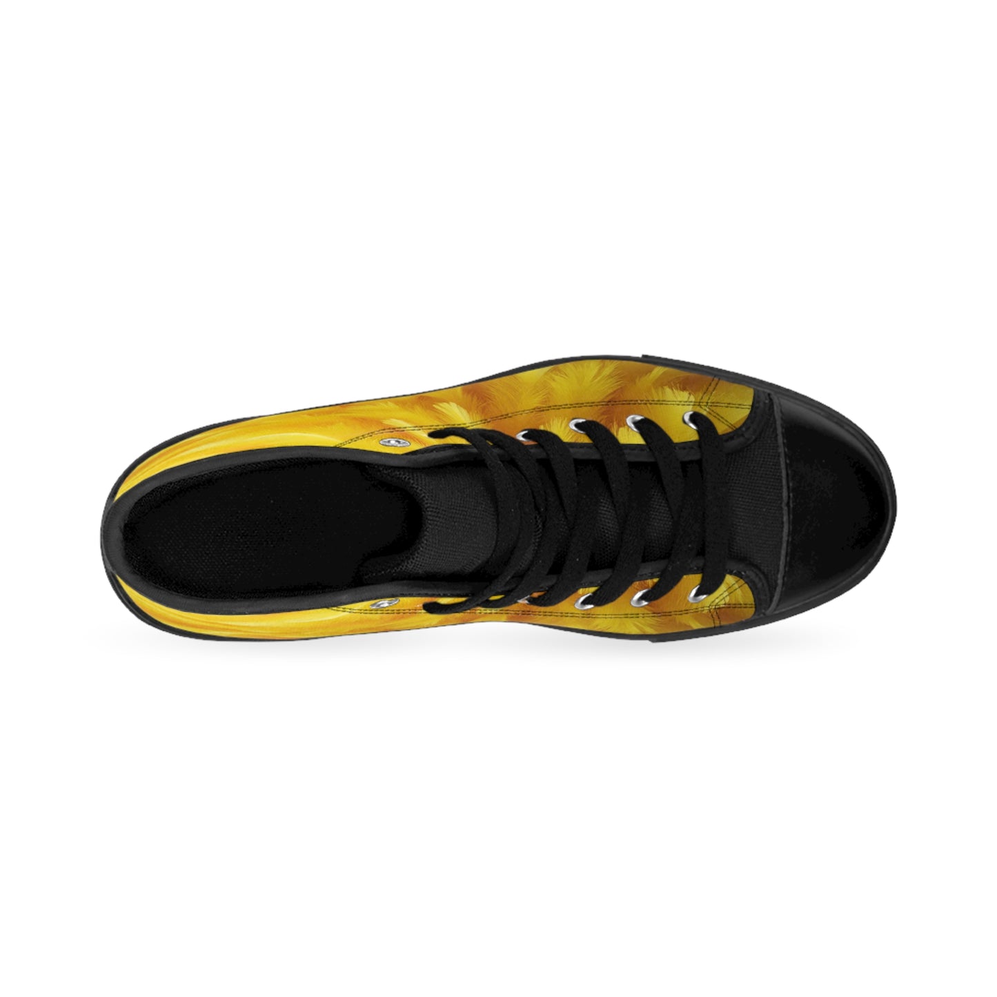 Big Yellow Bird Women's Classic Sneakers - Sunshine Vibes, Perfect for Casual Wear, Gifts, Spring Fashion, Summer Adventures