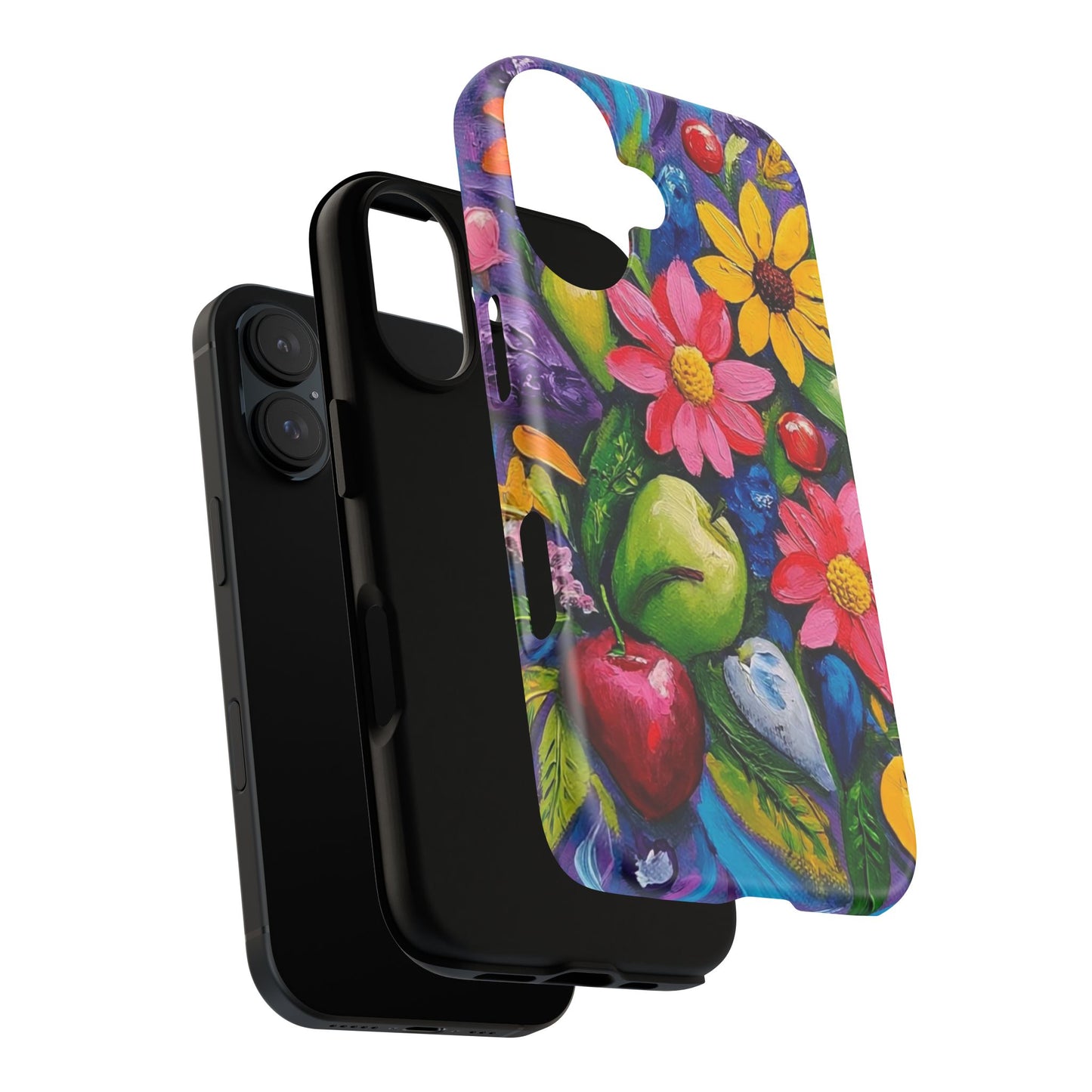 Flower to the Power of Fruit Tough Cases, vibrant, colorful floral and culinary beauty and classy
