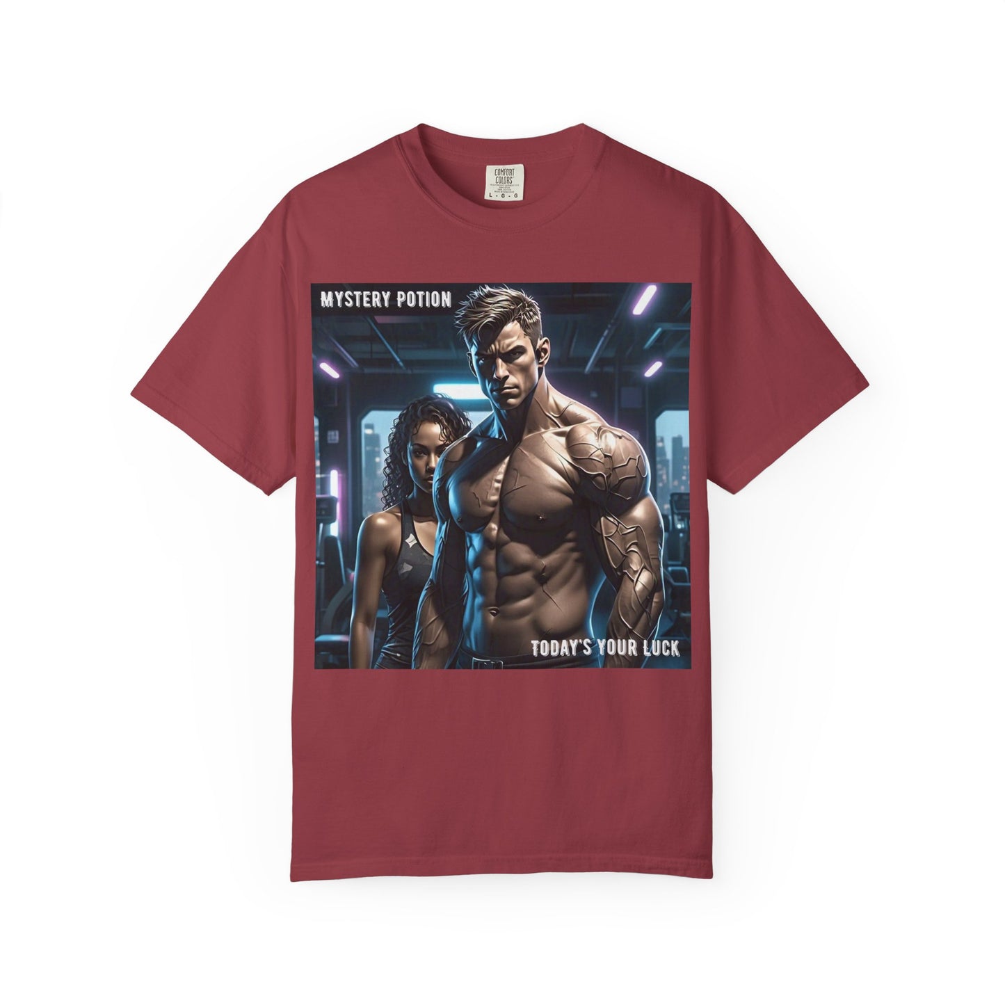 Mystery Potion Graphic T-Shirt - Unisex Casual Wear, Fitness Gift, Trendy Tee, Gamer Apparel, Everyday Style