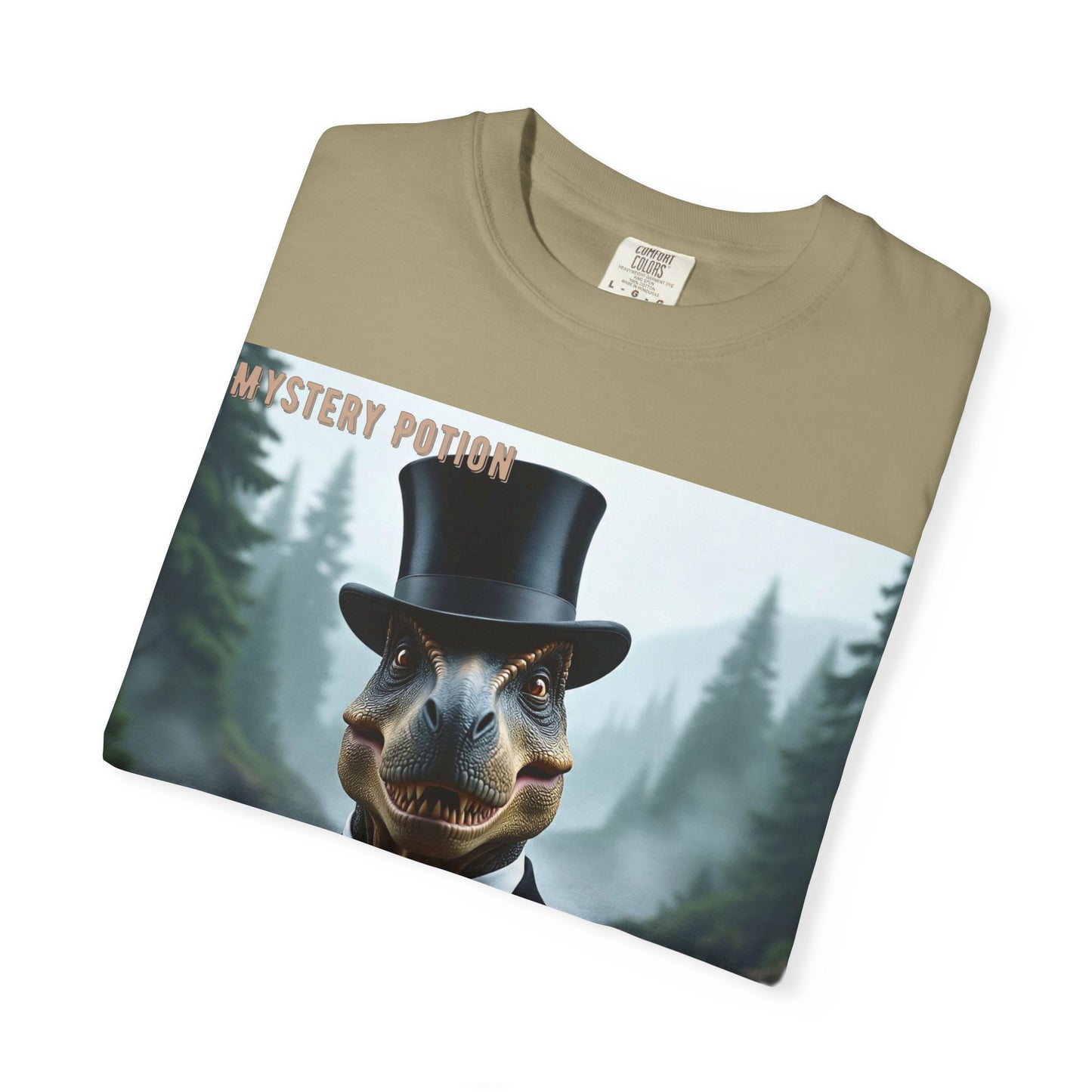 Mystery Potion T-shirt, Quirky Animal Graphic Tee, Fun Gift for Nature Lovers, Unique Fashion Statement, Casual Wear, Unisex Graphic Tee