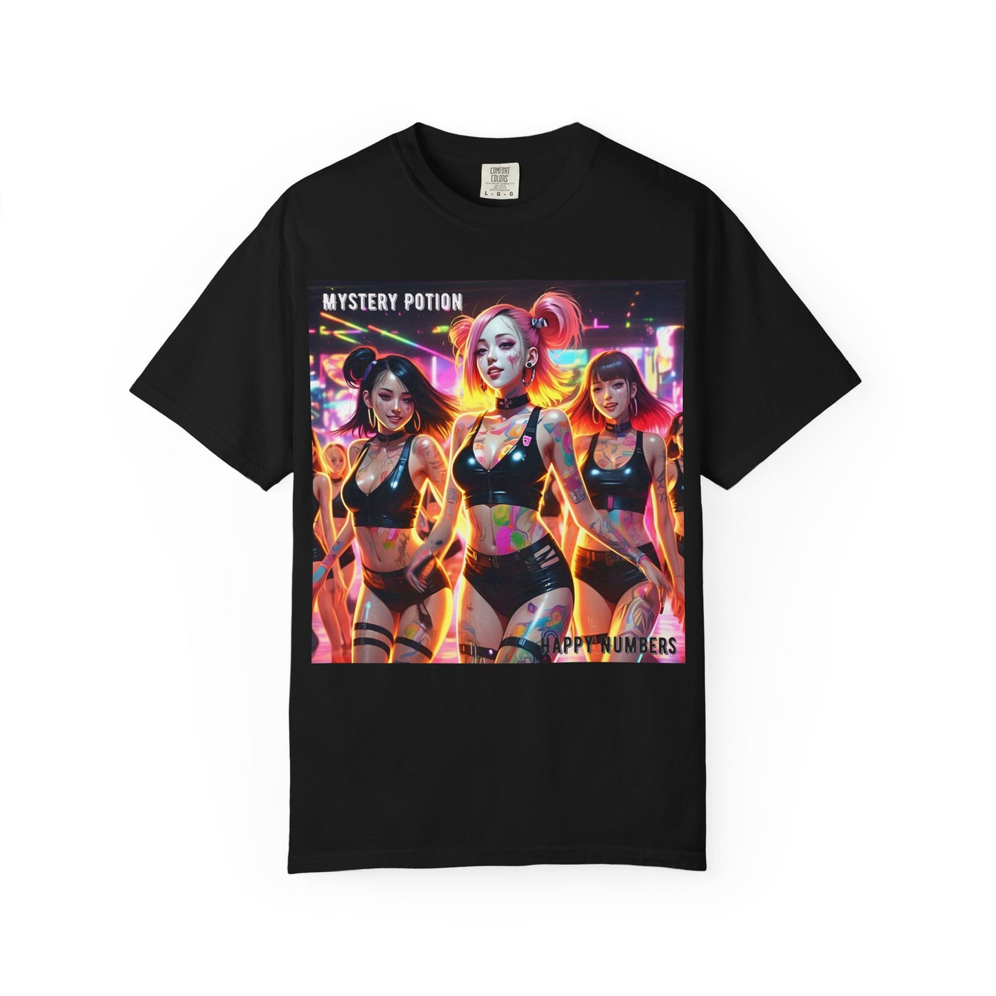 Mystery Potion Unisex T-Shirt, Trendy Graphic Tee for Women, Summer Festival Shirt, Edgy Streetwear, Gifts for Gamers, Cool Casual Wear