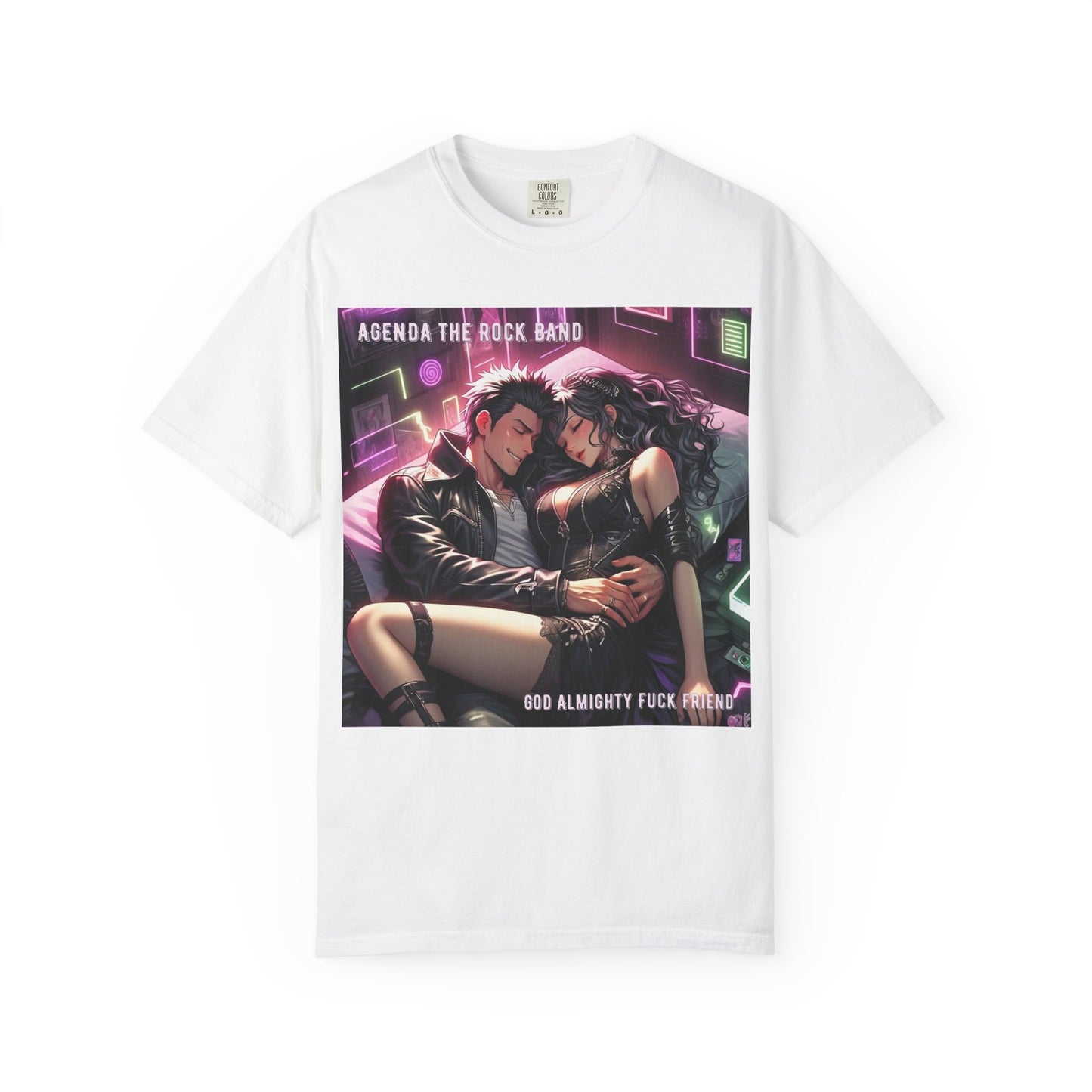 Rock Band Explicit Graphic T-Shirt, Vintage Music Tee, Unisex Kurt Cobain Shirt, Retro Style Apparel, Perfect for Concerts or Gifting
