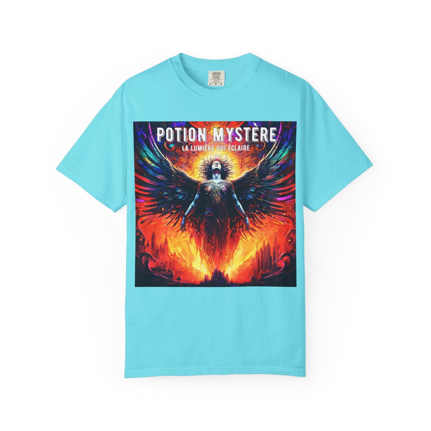 Mystical Graphic Tee - Potion Mystere Unisex T-Shirt, Boho Fashion, Festival Wear, Witchy Style, Gift for Occult Lovers