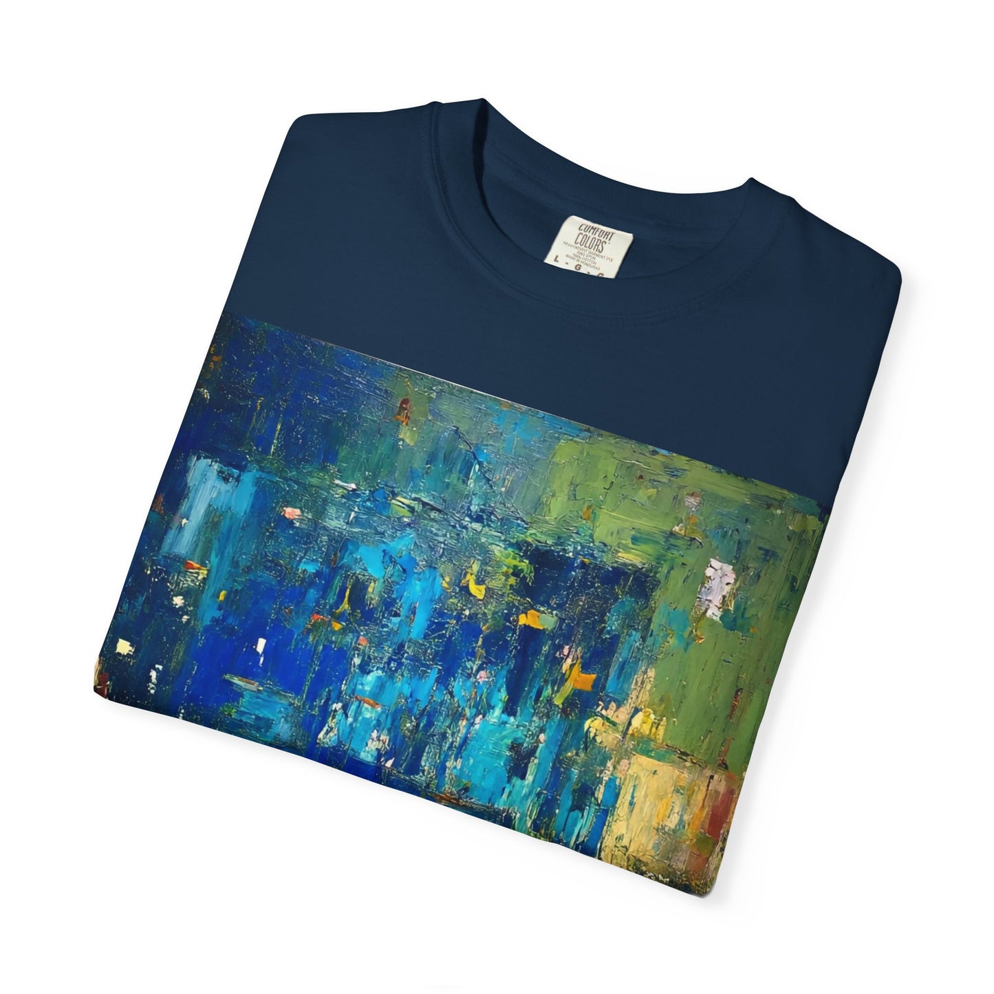 Artistic Unisex T-Shirt, Colorful Abstract Tee, Casual Wear, Gift for Art Lovers, Summer Essential, Unique Graphic Shirt