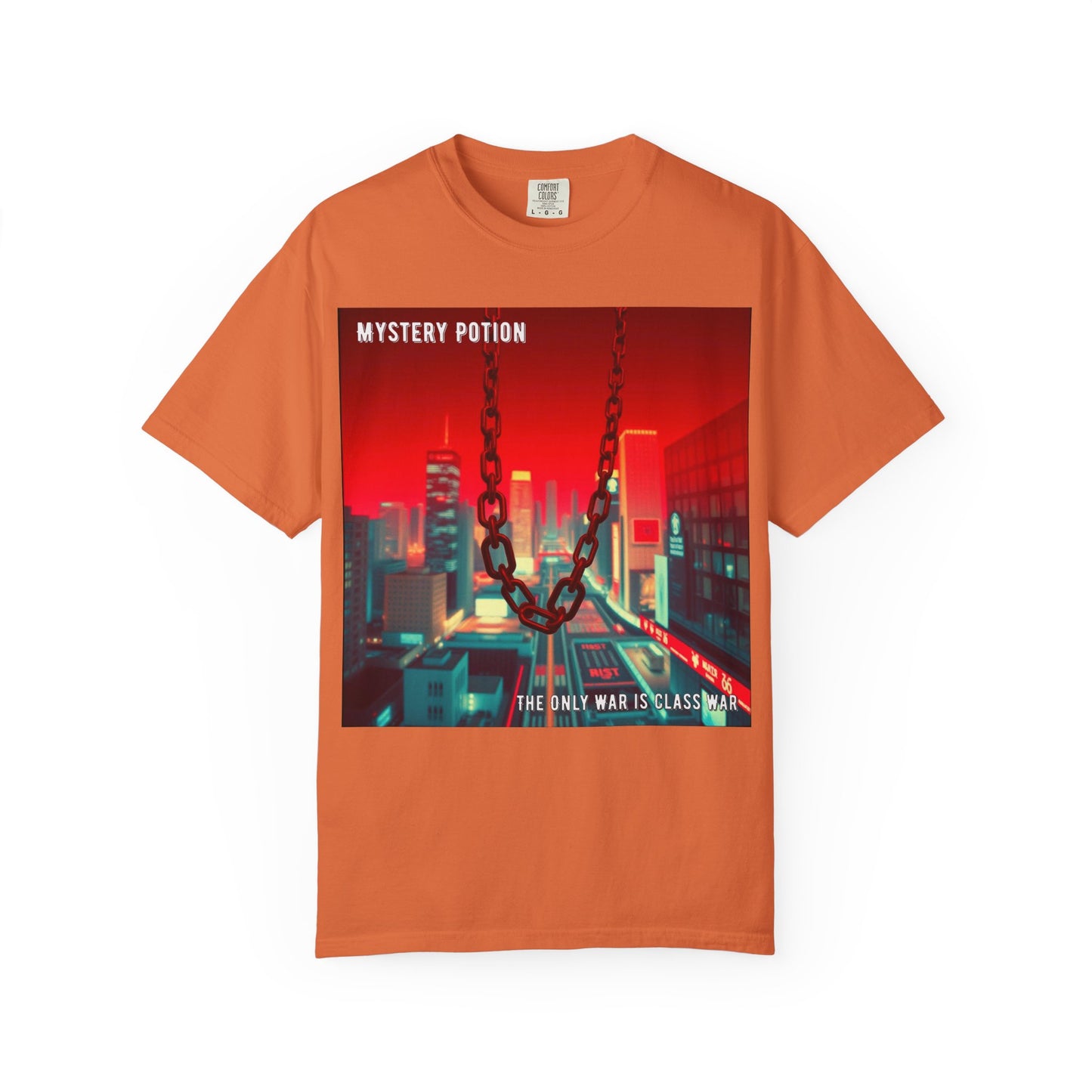 Mystery Potion Urban T-Shirt, Retro Graphic Tee, Unisex Streetwear, Casual Wear, Gift for Art Lovers, Music Festival Apparel