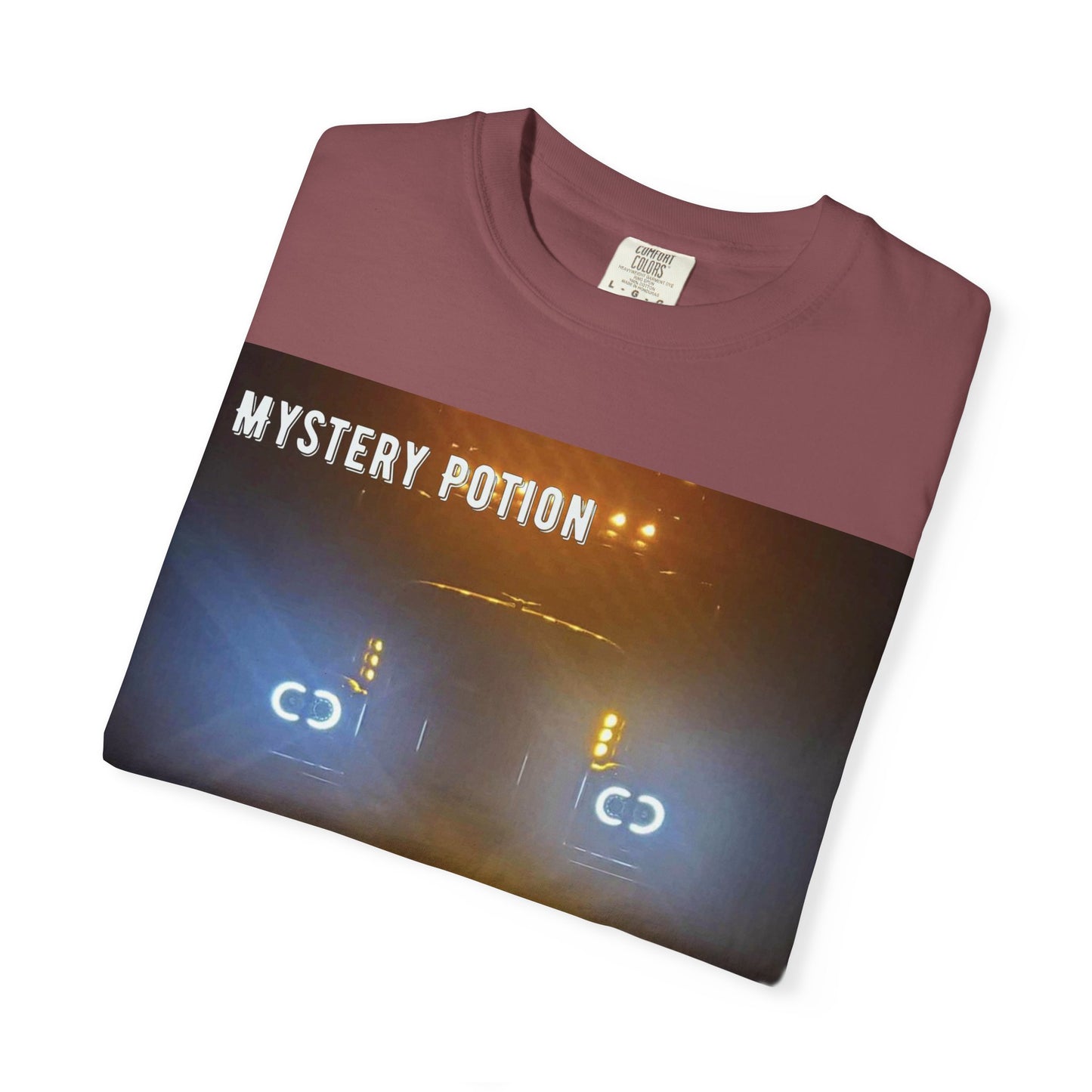 'Big Rig Boogie' by Mystery Potion Unisex Garment-Dyed T-Shirt | Unique Graphic Tee, Music Festival Shirt, Casual Wear, Gift for Friends, Unisex Style