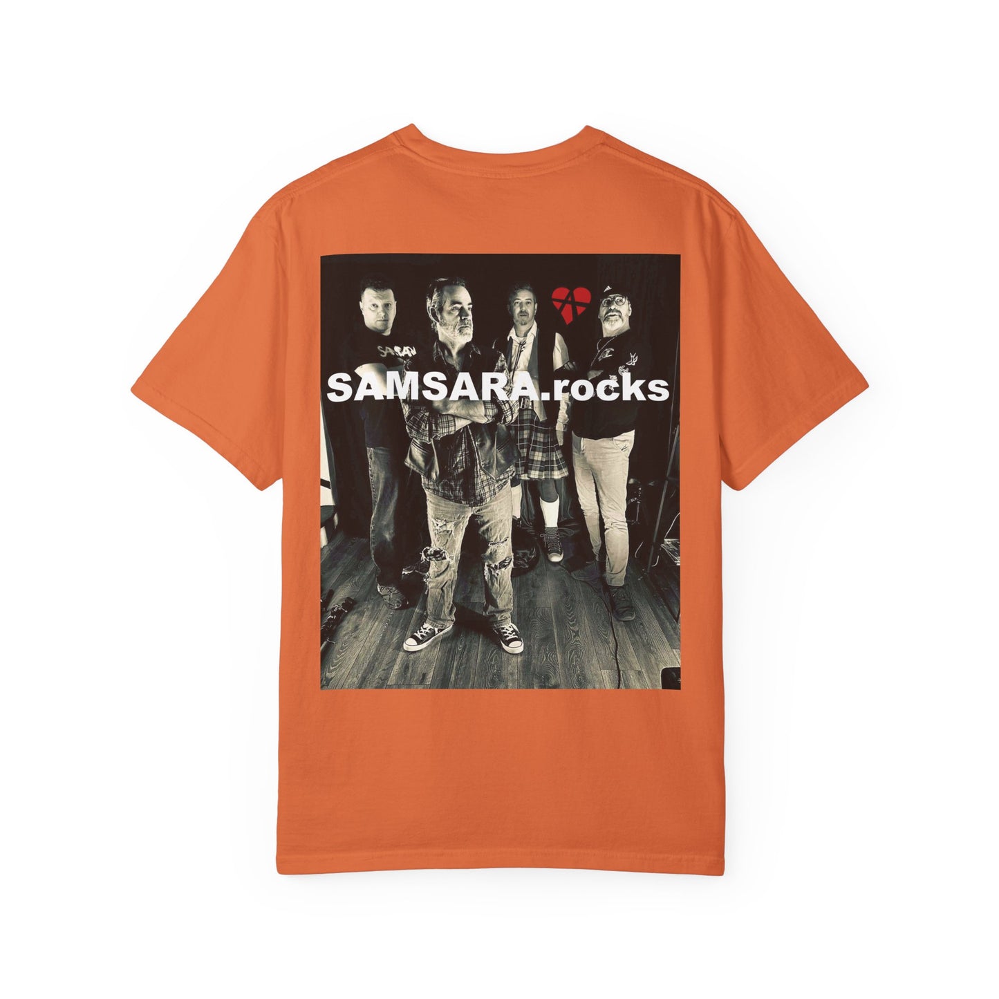 Samsara Rocks Unisex Music Graphic T-Shirt, Cool Band Tee, Vintage Concert Style, Perfect Gift for Music Lovers, Rock Festival Wear