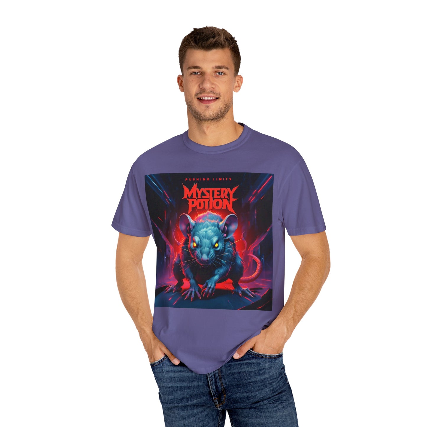 Pushing Limits by Mystery Potion T-Shirt, Unisex Graphic Tee, Unique Gift, Cool Casual Wear, Event Shirt, Fun Fashion Statement