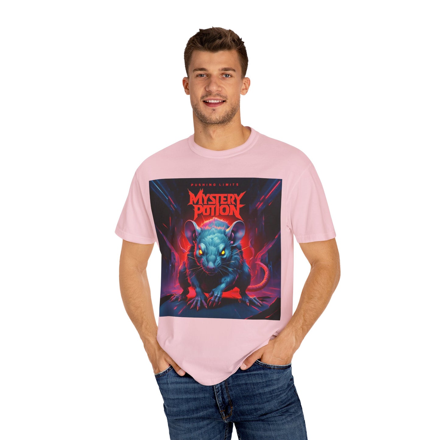Pushing Limits by Mystery Potion T-Shirt, Unisex Graphic Tee, Unique Gift, Cool Casual Wear, Event Shirt, Fun Fashion Statement