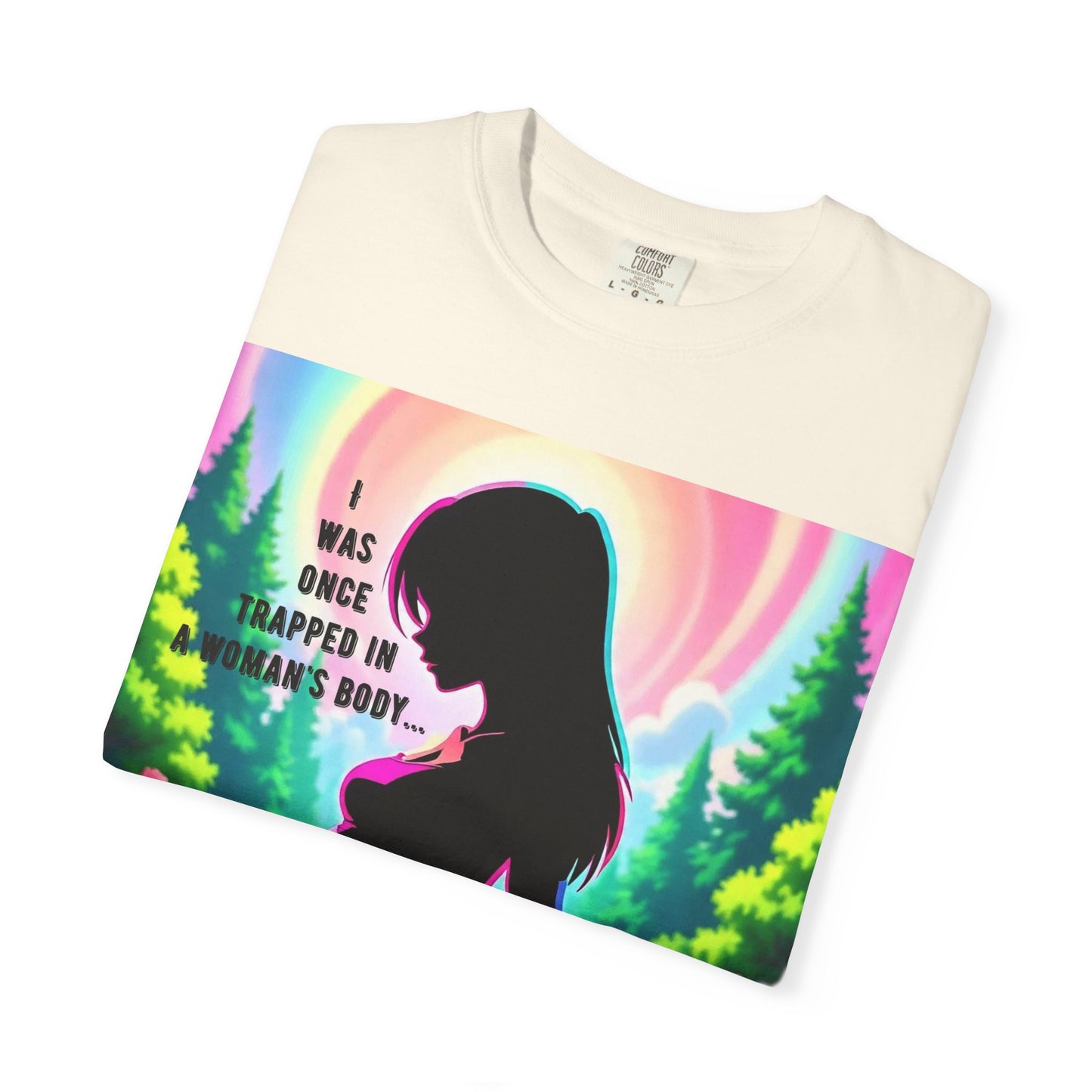 Maternity T-Shirt: I Was Once Trapped in Mom's Body, Pregnancy Gift, Baby Shower Shirt, Unisex Tee for Moms, Expecting Mothers