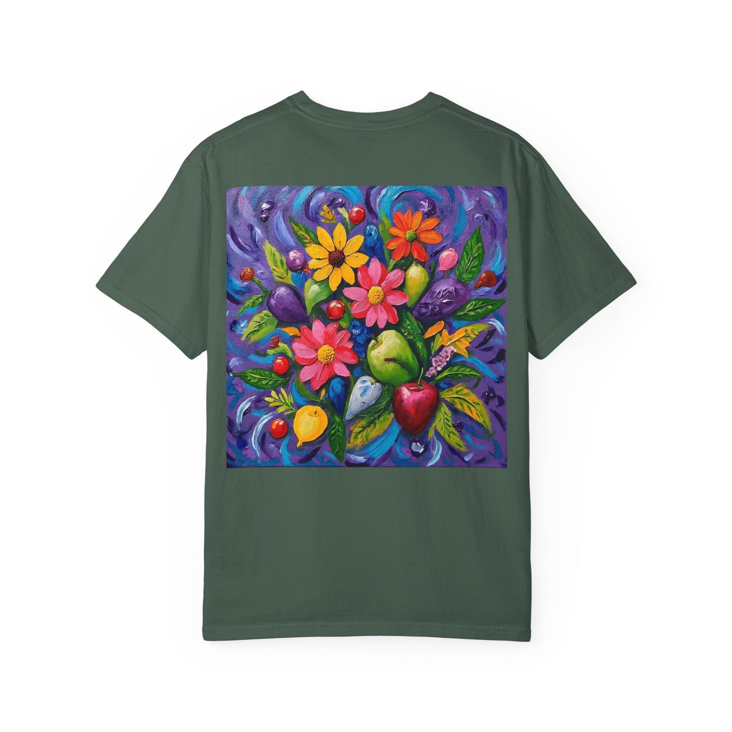 Vibrant Floral Art T-Shirt | Unisex Garment-Dyed Tees | Gift for Garden Lovers | Casual Wear for All Seasons | Summer Vibes | Unique [...]