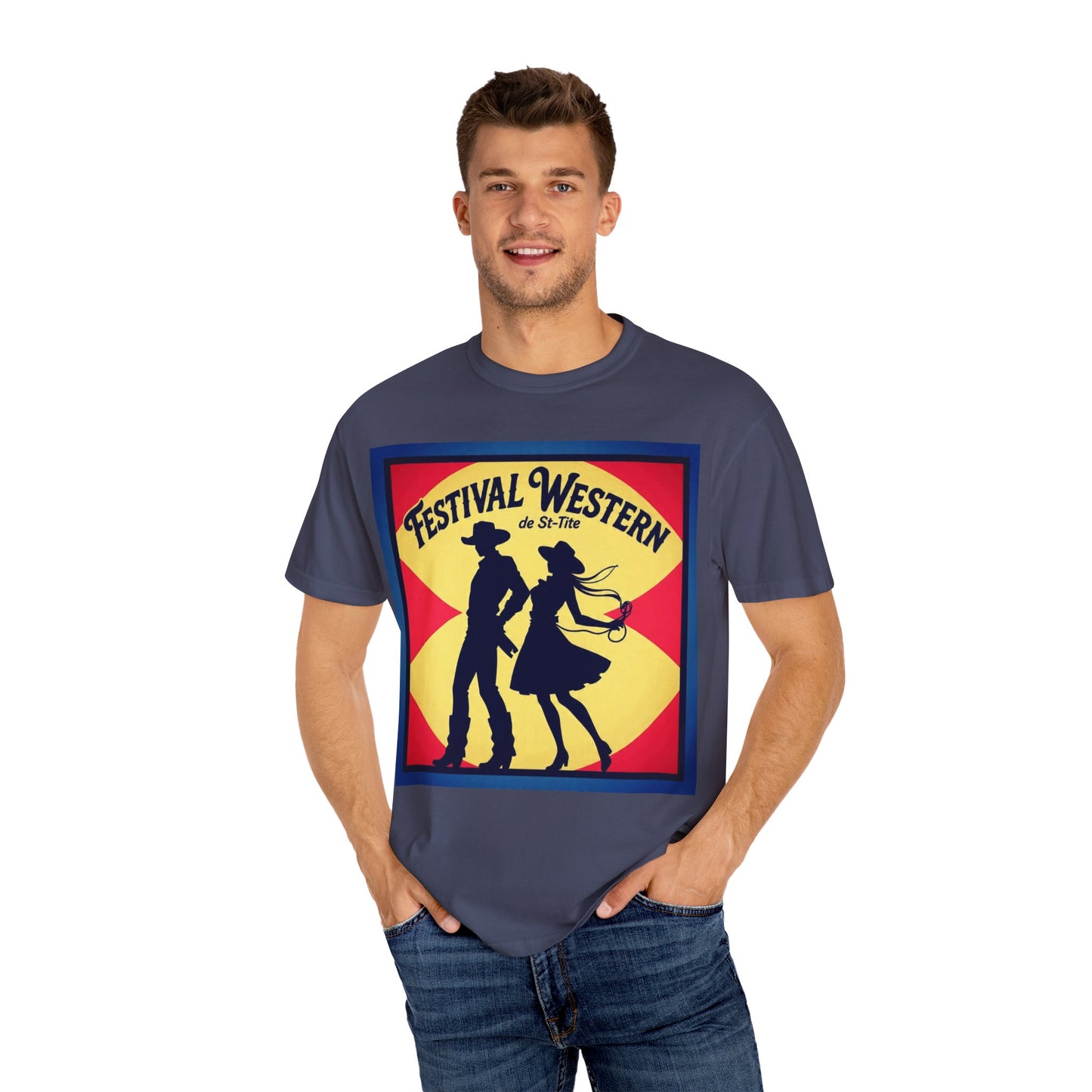 St-Tite Western Festival T-Shirt, Unisex Graphic Tee, Country Music Shirt, Bohemian Style Outfit, Gift for Dance Festival Lovers