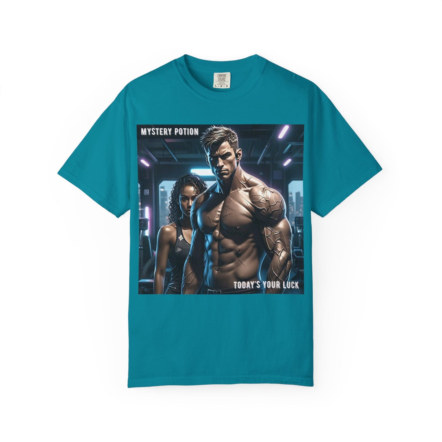 Mystery Potion Graphic T-Shirt - Unisex Casual Wear, Fitness Gift, Trendy Tee, Gamer Apparel, Everyday Style