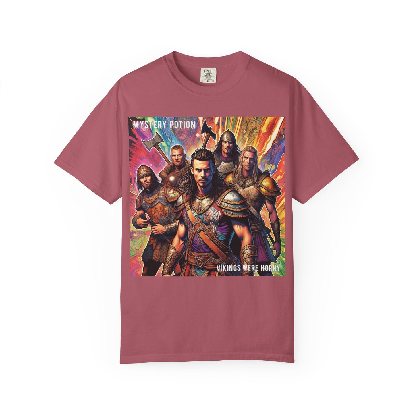Viking-Themed Unisex T-Shirt, Adventure T-Shirt, Gaming Shirt, Mythology Tee, Fantasy Gift, Mystery Potion Shirt