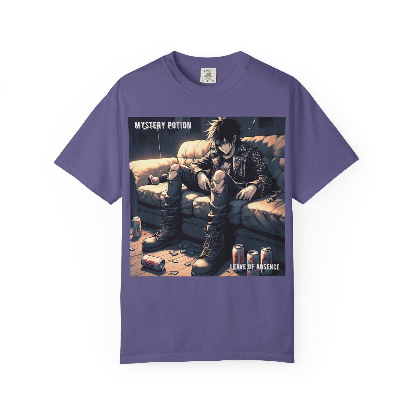 'Leave of Absence' by Mystery Potion Graphic T-Shirt, Unisex Casual Tee, Anime Merchandise, Gift for Fans, Streetwear Style