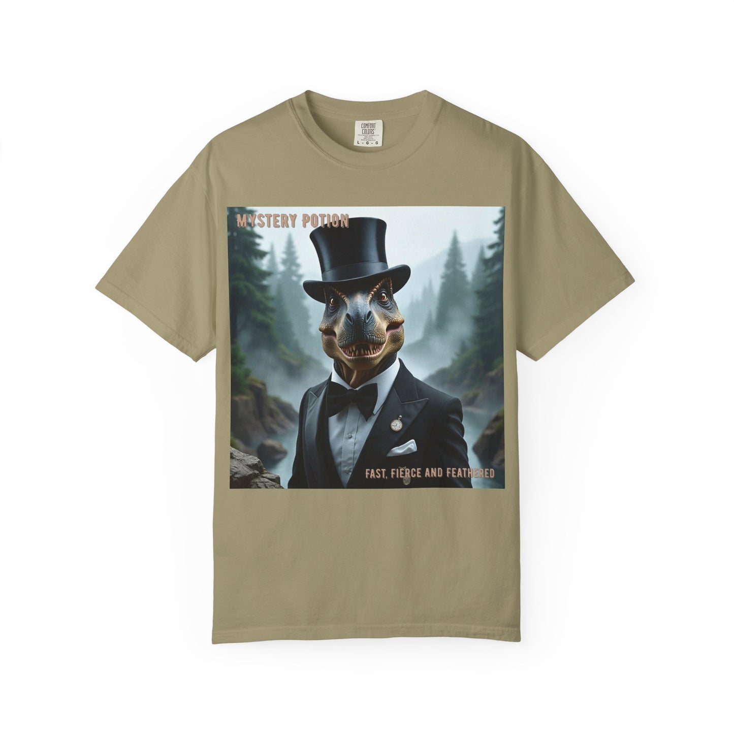 Mystery Potion T-shirt, Quirky Animal Graphic Tee, Fun Gift for Nature Lovers, Unique Fashion Statement, Casual Wear, Unisex Graphic Tee