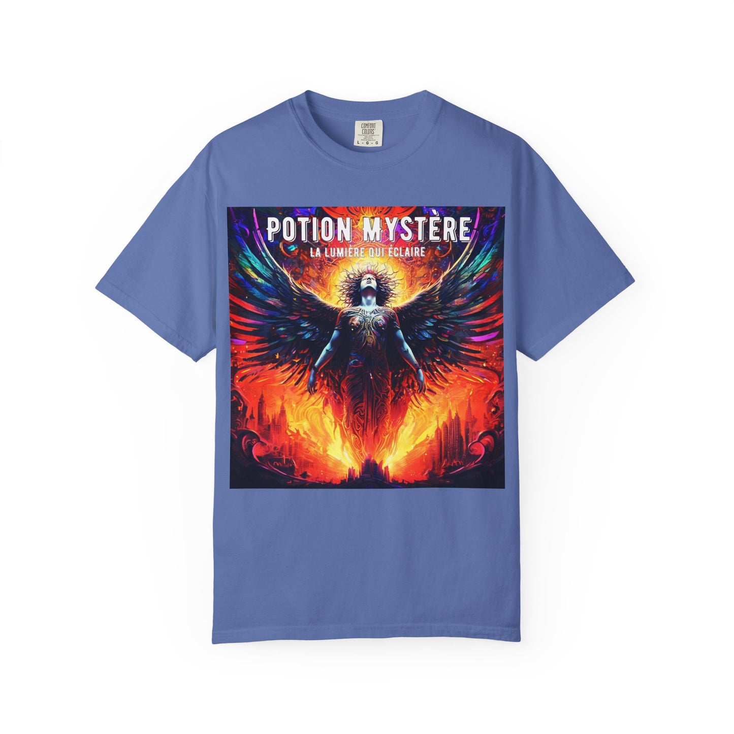 Mystical Graphic Tee - Potion Mystere Unisex T-Shirt, Boho Fashion, Festival Wear, Witchy Style, Gift for Occult Lovers