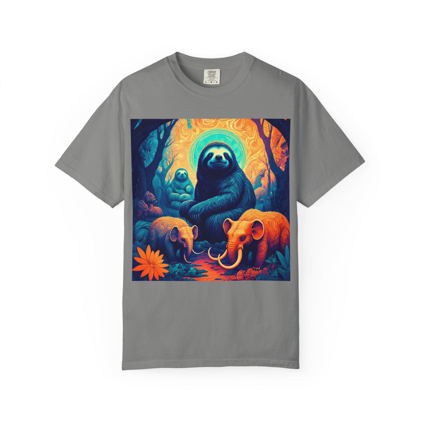 Vibrant Wildlife T-Shirt - Unisex Garment-Dyed Tee, Nature Lover Gift, Animal Art Shirt, Eco-Friendly Fashion, Summer Essentials