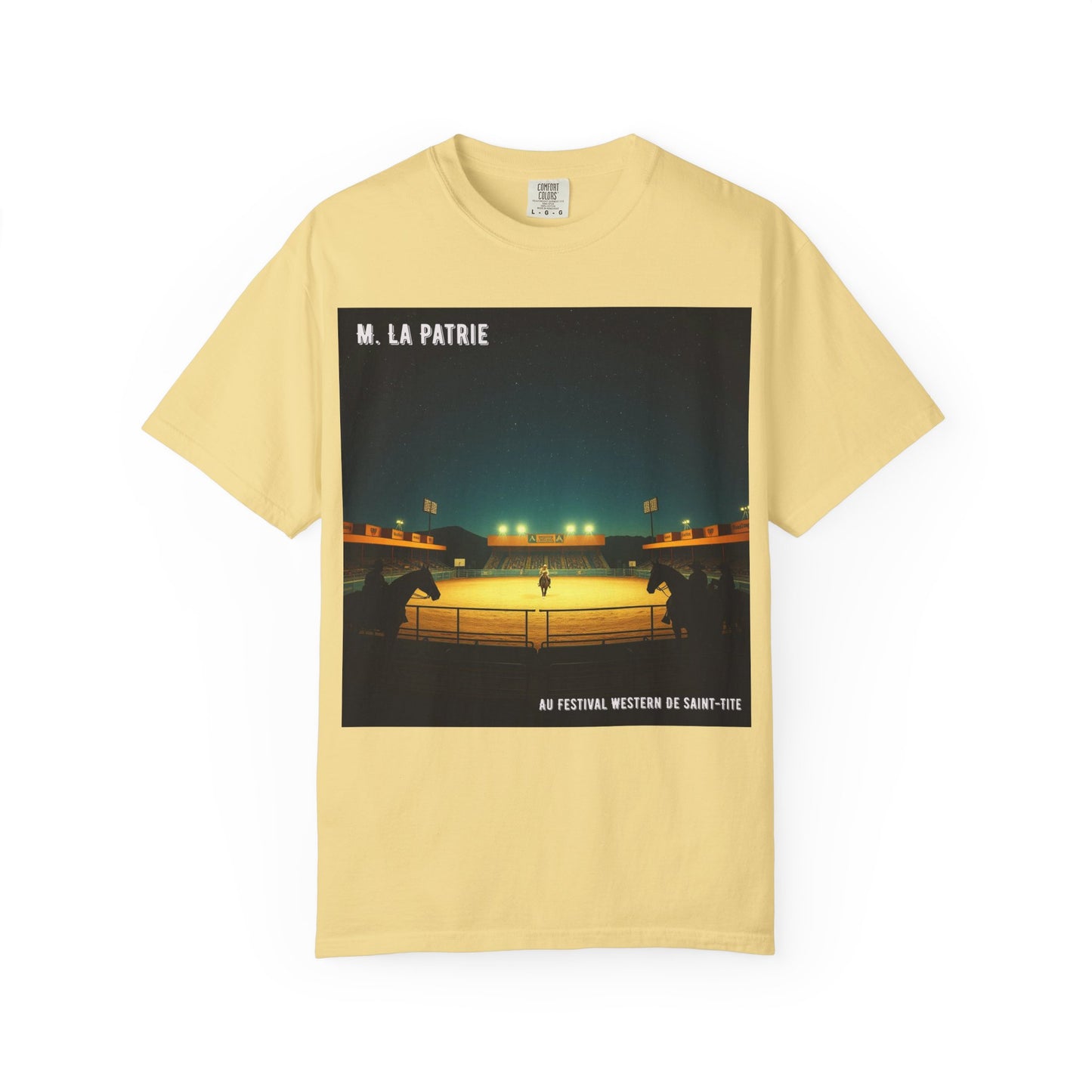 Retro Festival Western de Saint-Tite T-Shirt, Graphic Tee, Music Lovers Shirt, Unisex Cotton Tee, Vintage Concert Country Apparel, Rodeo Festival Outfit