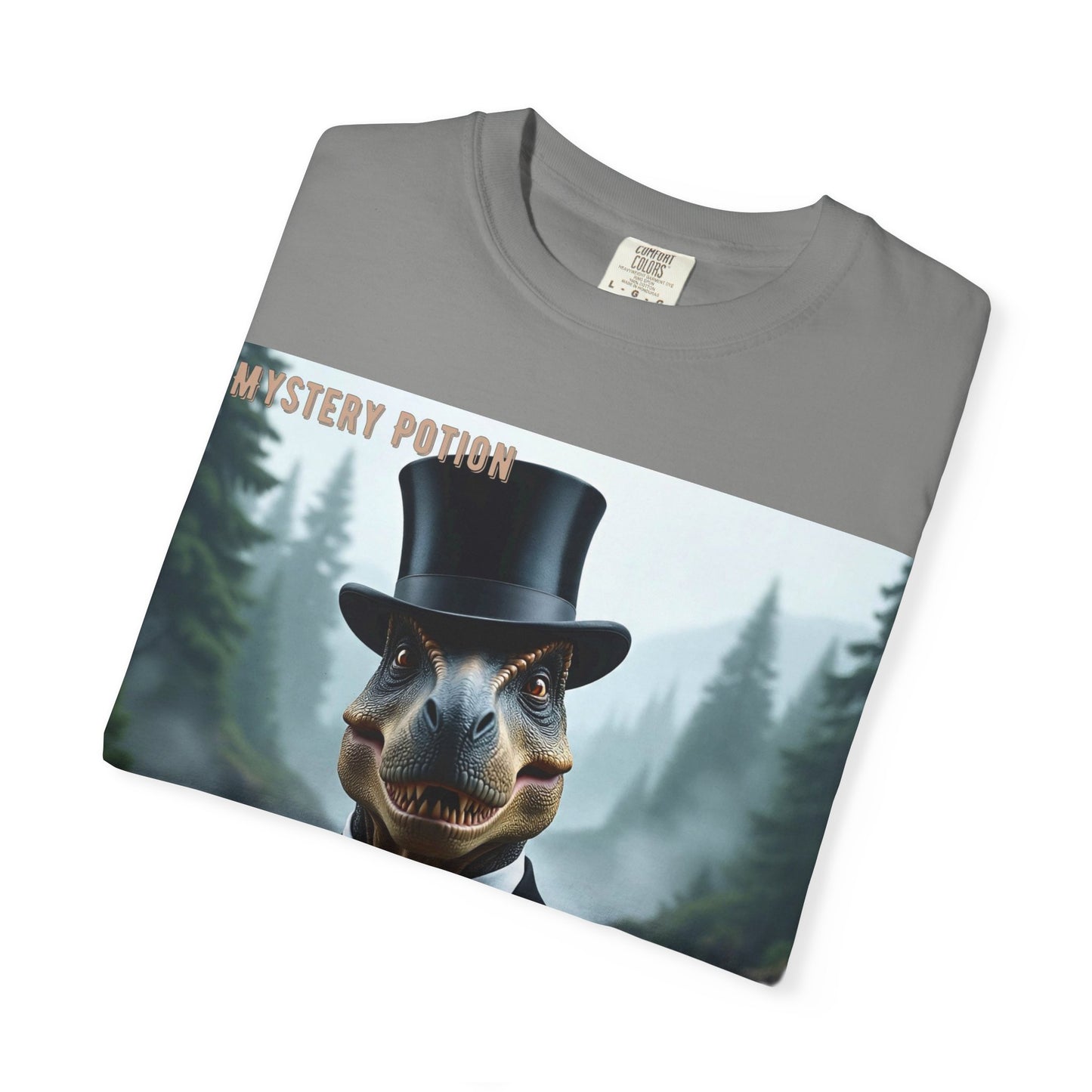 Mystery Potion T-shirt, Quirky Animal Graphic Tee, Fun Gift for Nature Lovers, Unique Fashion Statement, Casual Wear, Unisex Graphic Tee