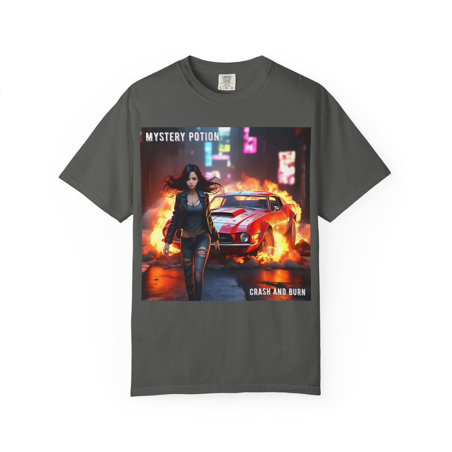 Mystery Potion Graphic Tee, Unisex Cool T-Shirt, Casual Wear, Gift for Gamers, Summer Festival Top