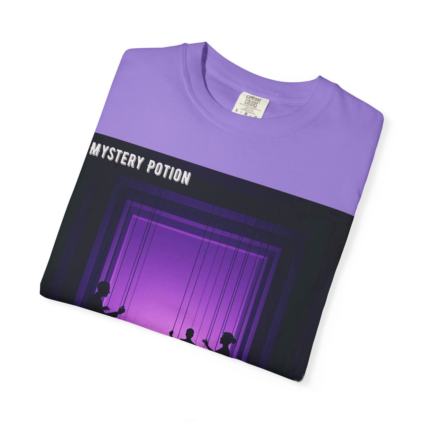 'They're Pulling the Strings' by Mystery Potion, Unisex T-Shirt - Playful Graphic Tee for Creative Souls, Perfect for a Fun Night Out, Gift for Art Lovers, Casual Wear, [...]