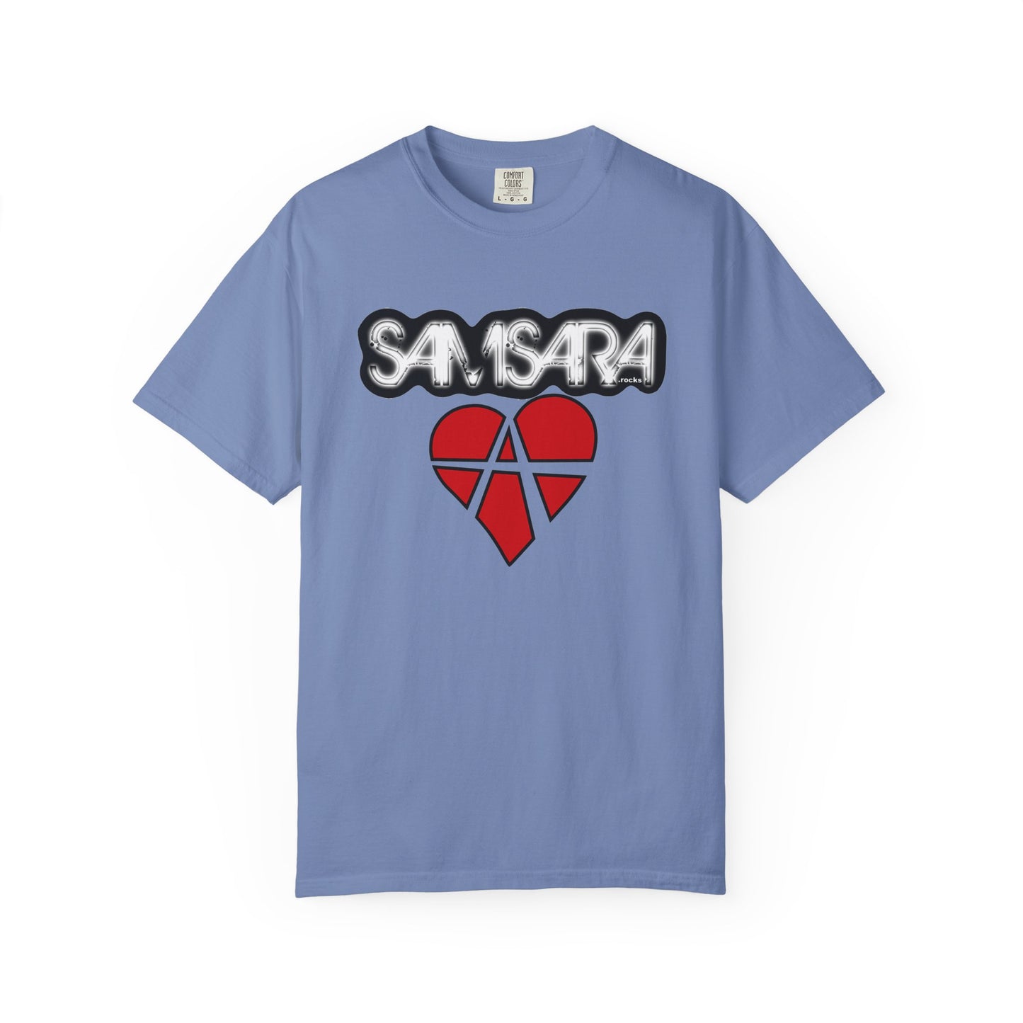 Samsara Unisex T-Shirt, Band Picture on back, Comfortable Graphic Shirt for Music Lovers, Perfect for Concerts, Gifts for Friends, Casual Wear, Street Style