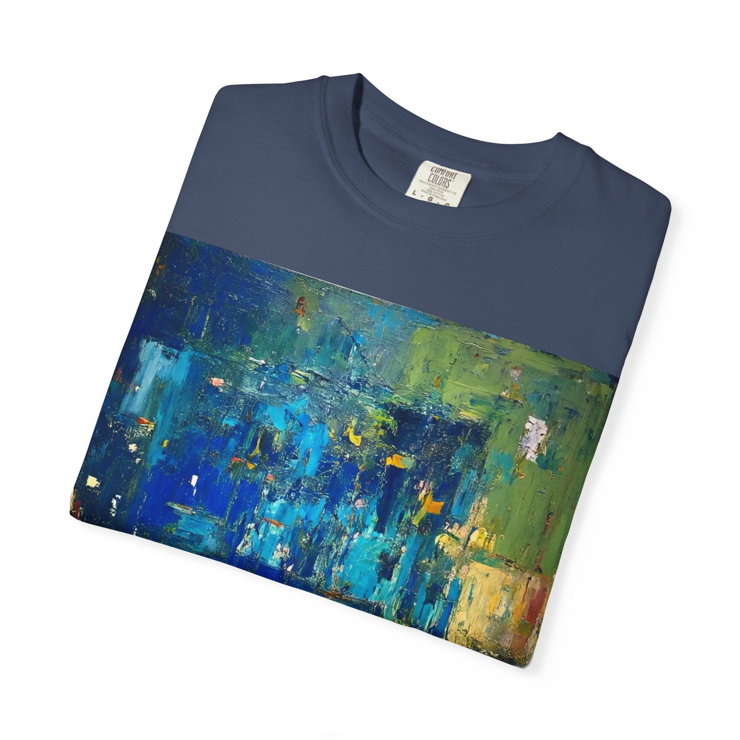 Artistic Unisex T-Shirt, Colorful Abstract Tee, Casual Wear, Gift for Art Lovers, Summer Essential, Unique Graphic Shirt