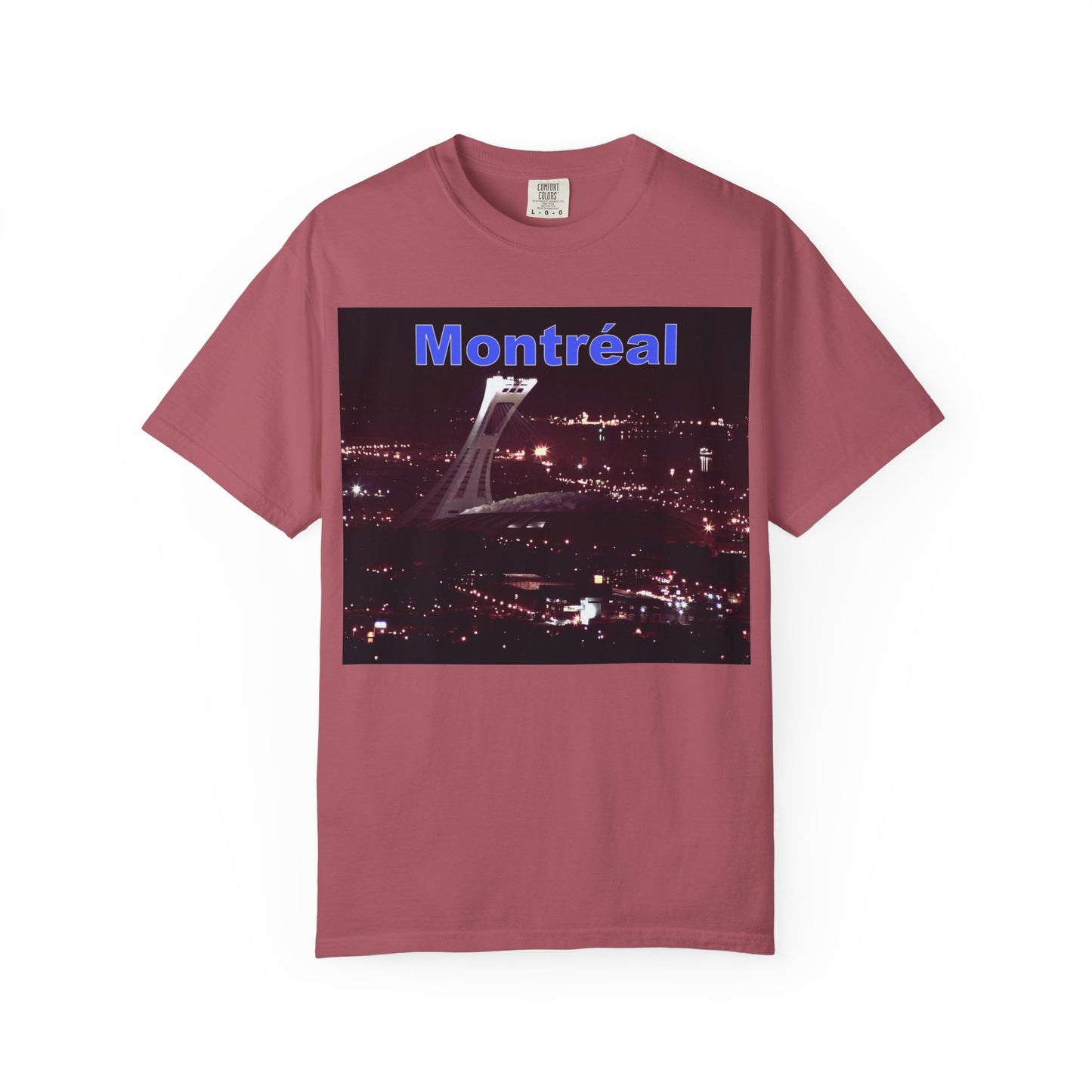 Montreal Night Skyline Unisex T-Shirt, City Love Tee, Travel Shirt, Gift for Her, Vintage Graphic Top